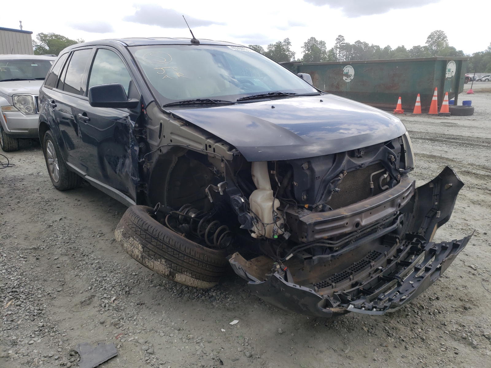 FORD EDGE SEL 2009 with VIN 2FMDK38C39BA64617 - Photo from auction