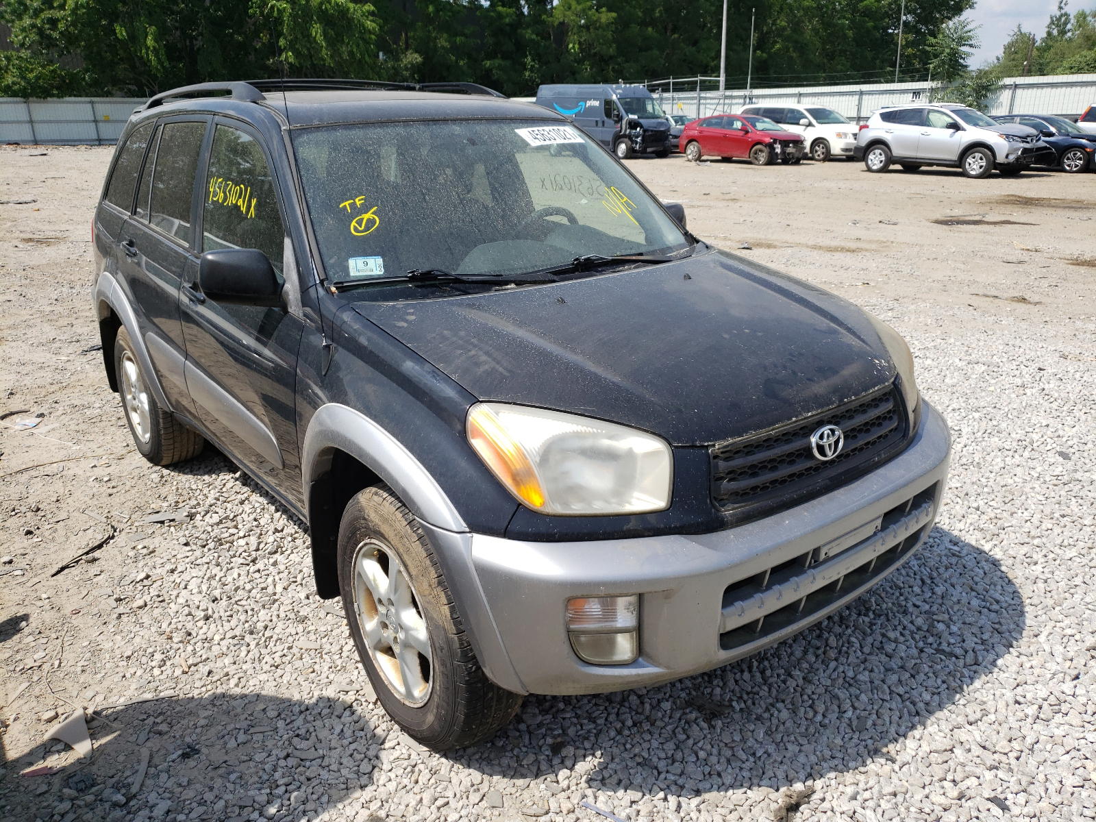 TOYOTA RAV4 2001 with VIN JTEHH20V416009958 - Photo from auction