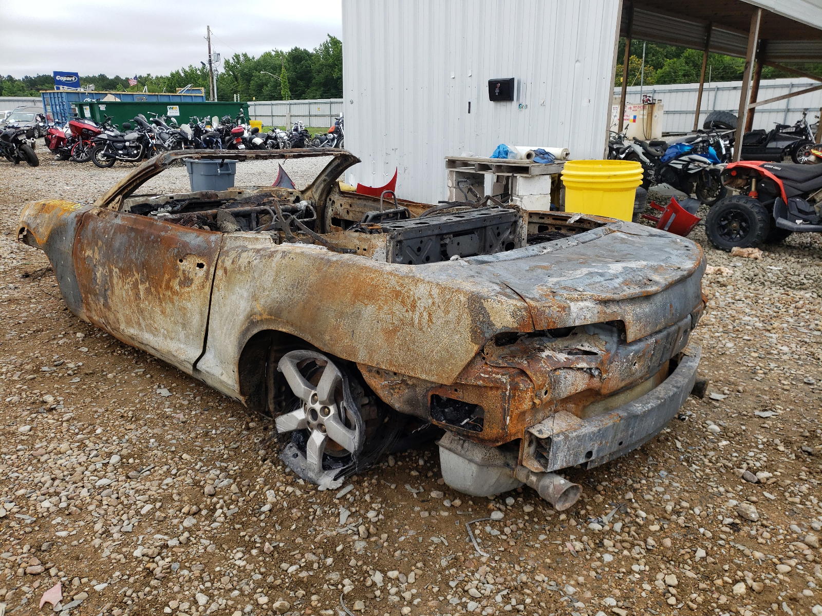 Photo 3 from auction – 2015 CHEVROLET CAMARO LT with VIN 2G1FD3D35F9281109