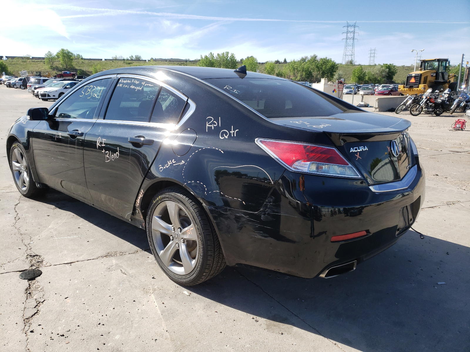 Photo 3 from auction – 2012 ACURA TL with VIN 19UUA9E56CA009194