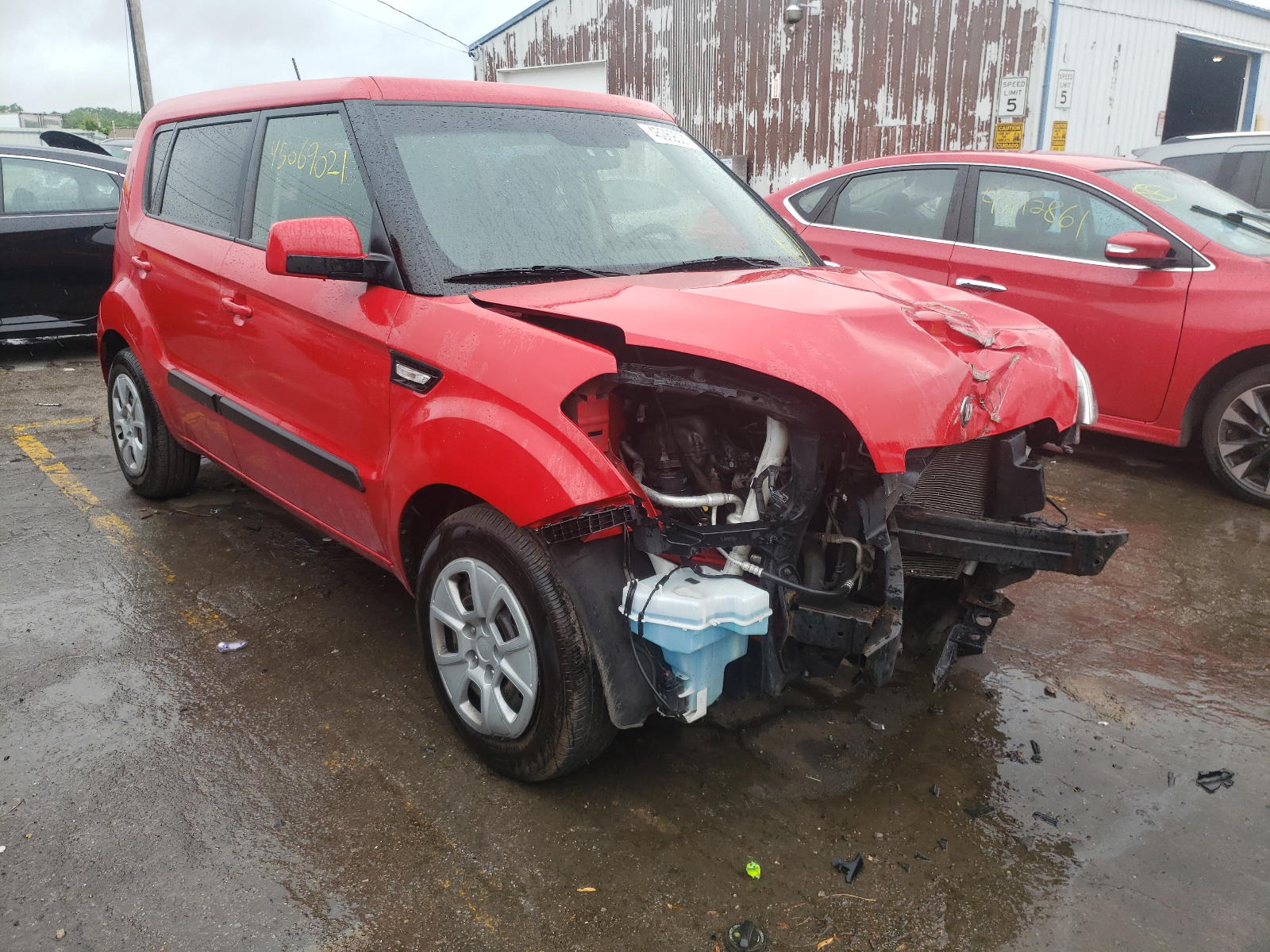 KIA SOUL 2013 with VIN KNDJT2A57D7598926 - Photo from auction