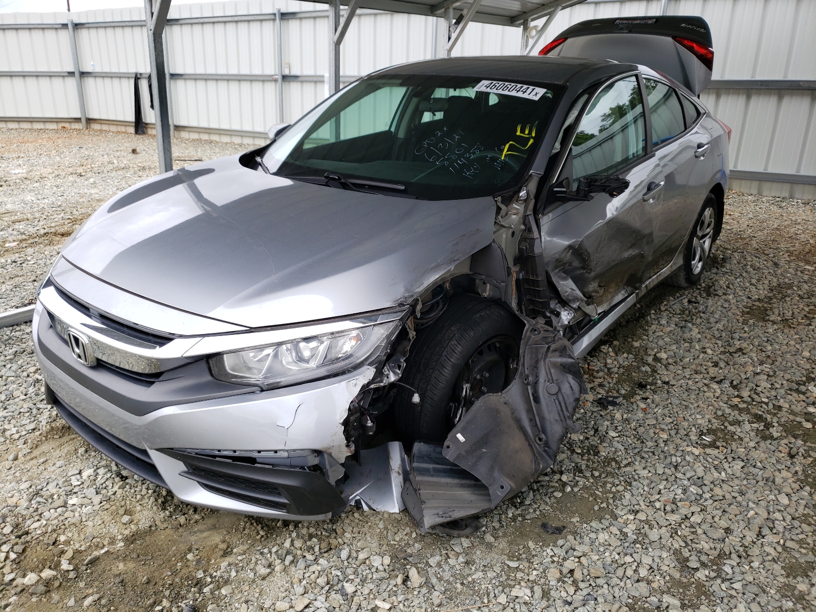 Photo 2 from auction – 2017 HONDA CIVIC LX with VIN 19XFC2F59HE038801