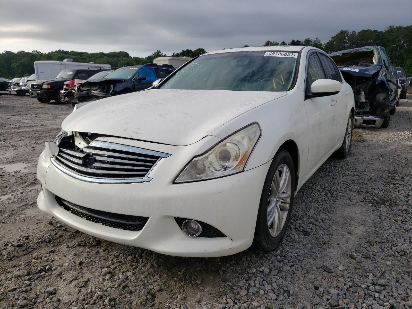 Photo 2 from auction – 2012 INFINITI G37 BASE with VIN JN1CV6AP2CM932844
