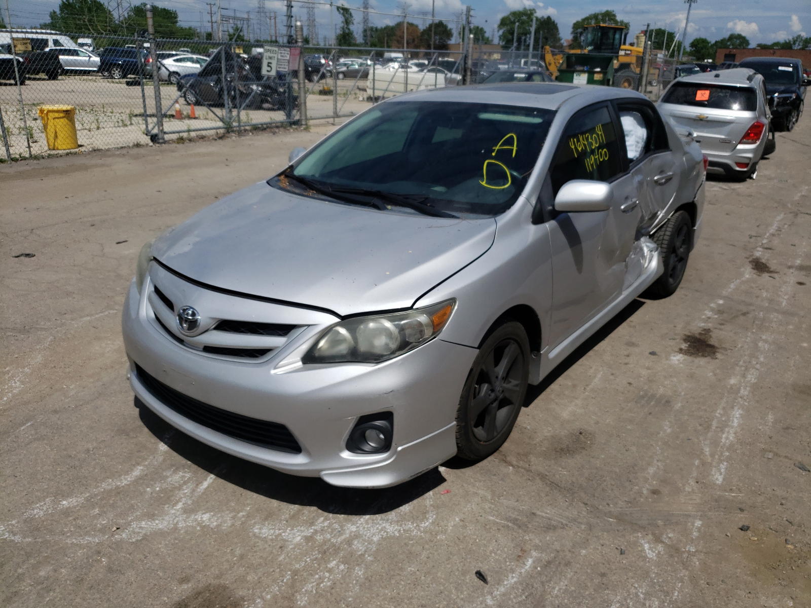Photo 2 from auction – 2011 TOYOTA COROLLA BA with VIN 2T1BU4EEXBC608352