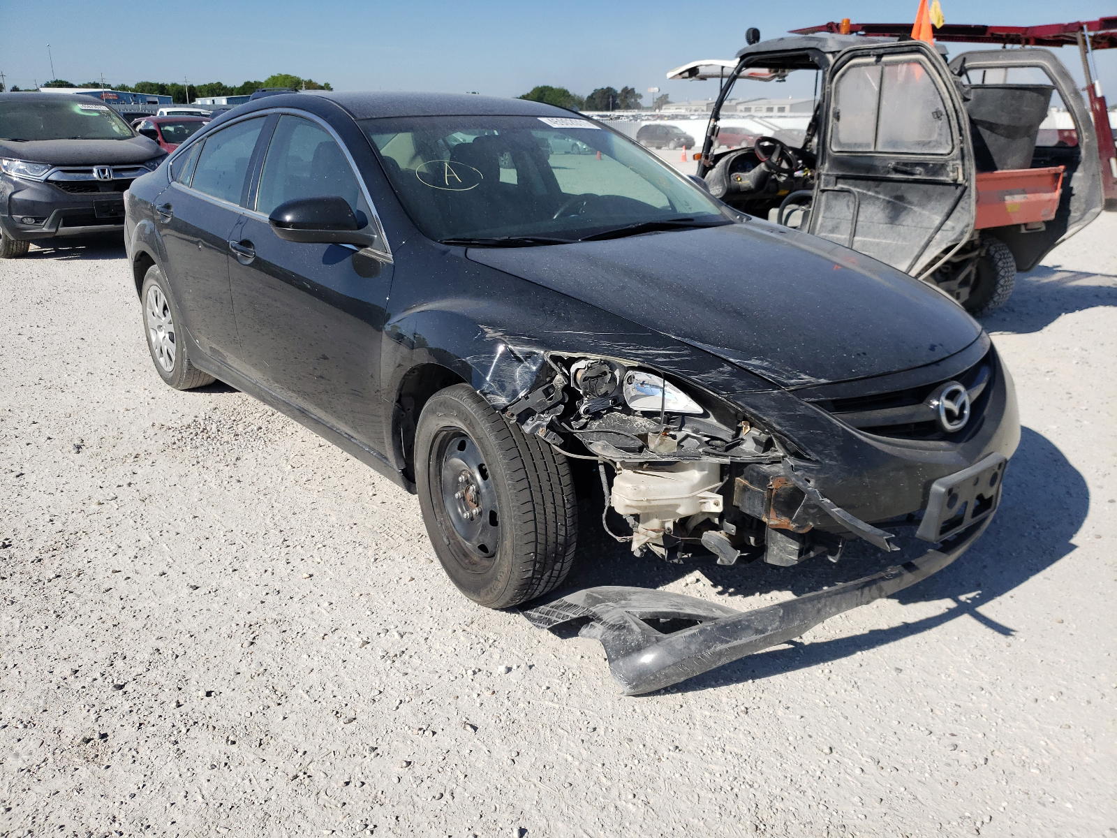 MAZDA 6 2010 with VIN 1YVHZ8BH6A5M04896 - Photo from auction