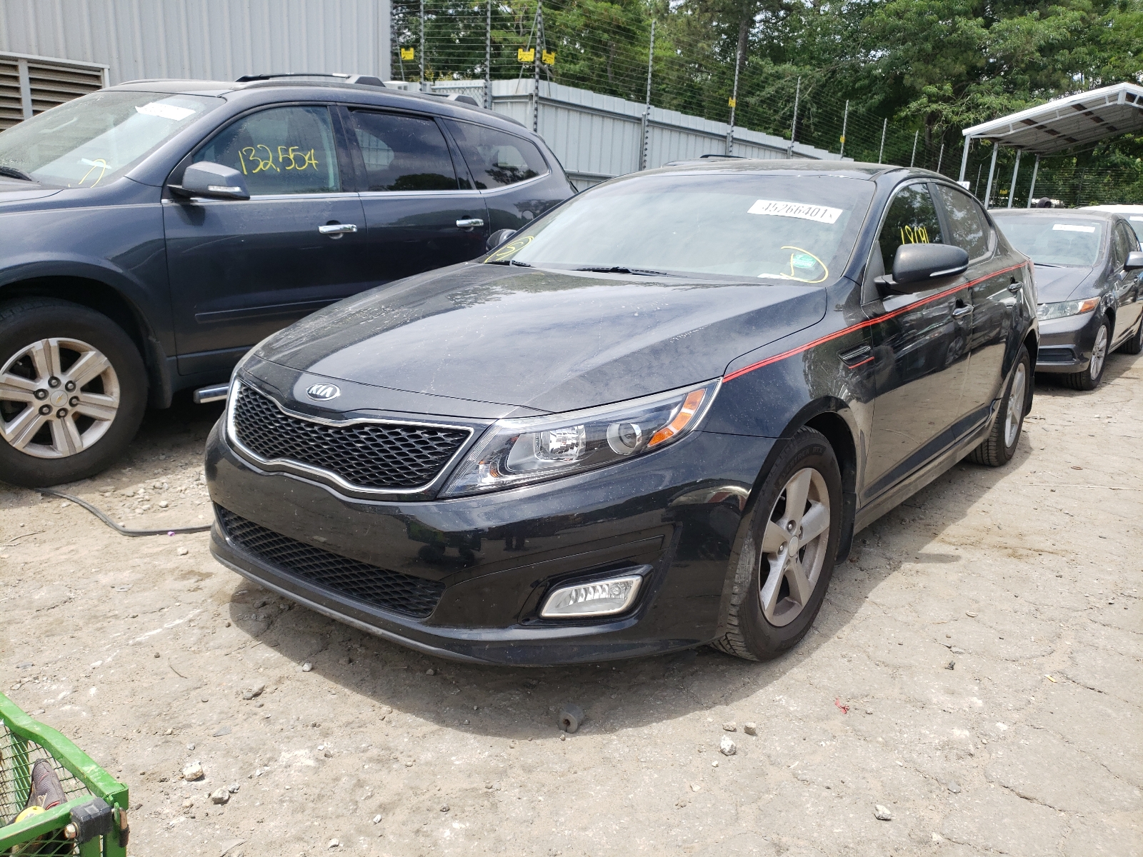 Photo 2 from auction – 2014 KIA OPTIMA LX with VIN 5XXGM4A70EG323170