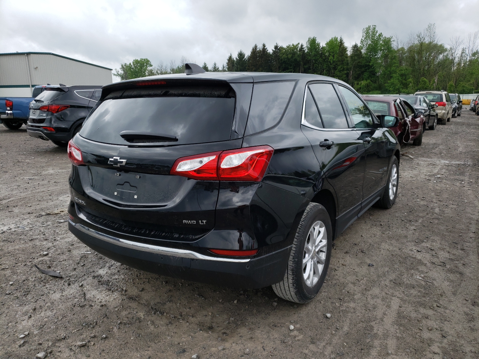 Photo 4 from auction – 2020 CHEVROLET EQUINOX LT with VIN 3GNAXUEV4LL105490