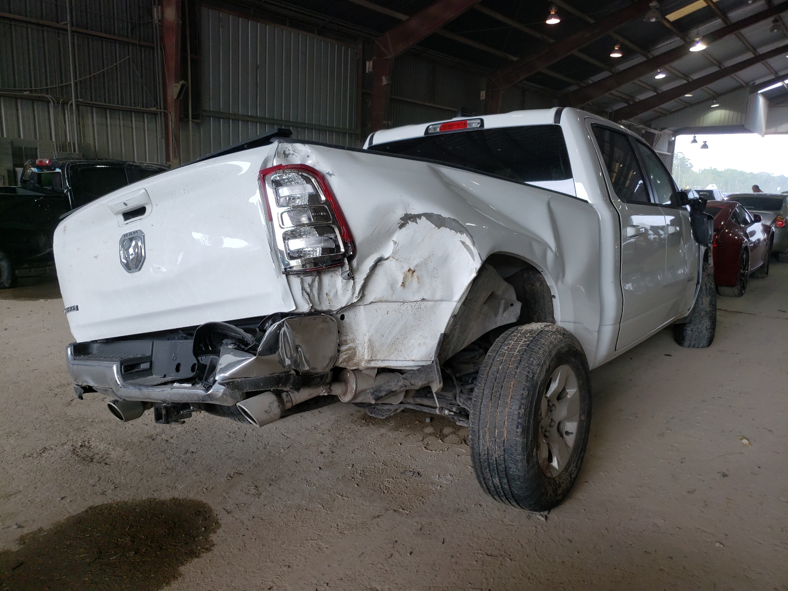 Photo 4 from auction – 2021 RAM 1500 BIG H with VIN 1C6RREFT9MN608966