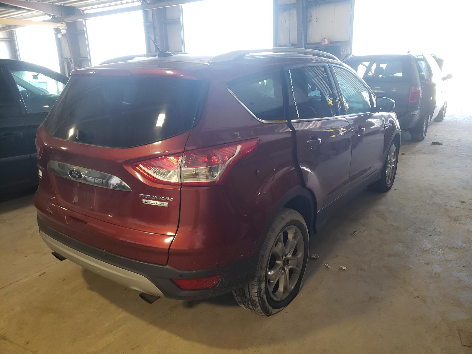 Photo 4 from auction – 2014 FORD ESCAPE TIT with VIN 1FMCU0J99EUD22971