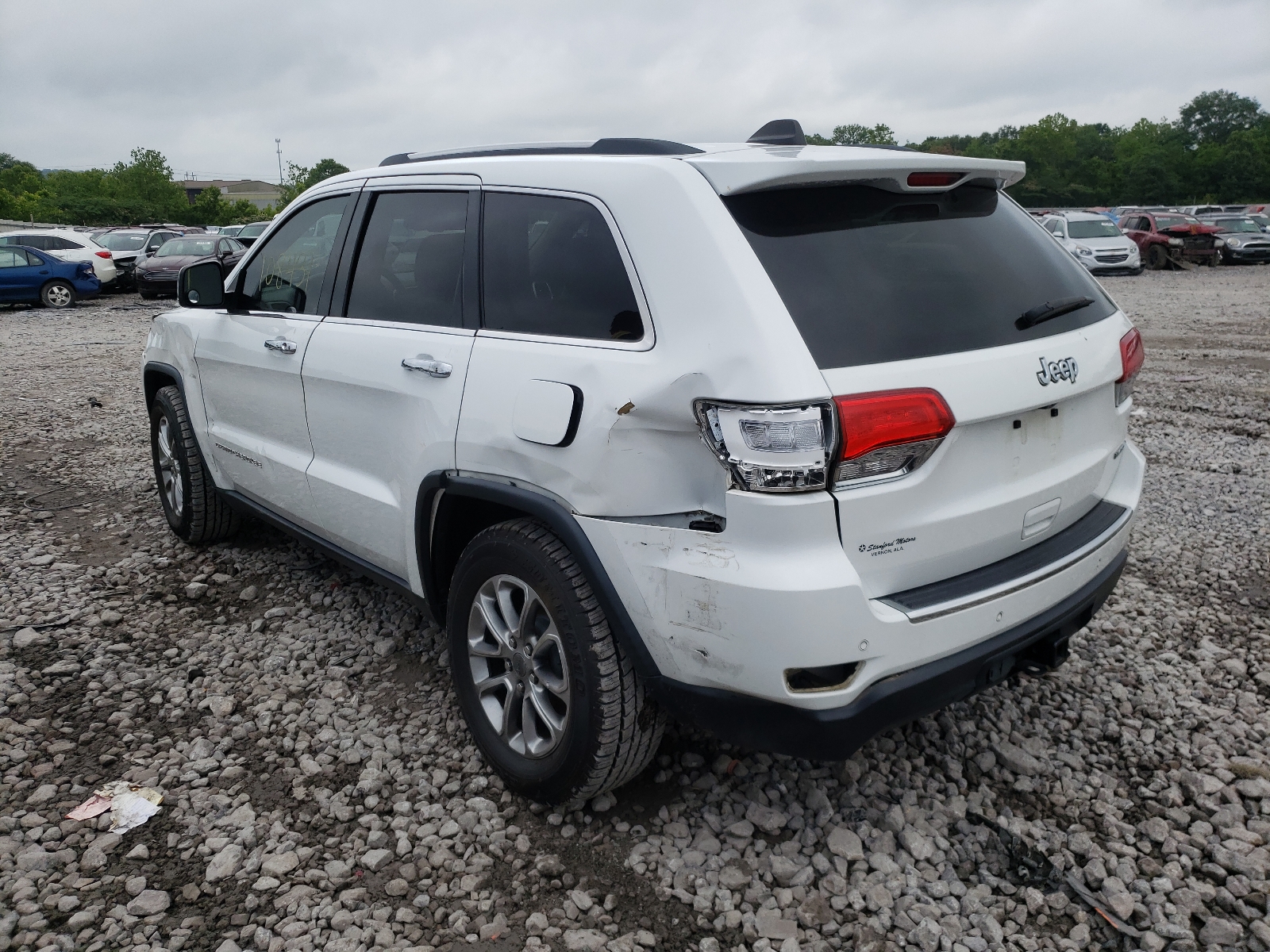 Photo 3 from auction – 2015 JEEP GRAND CHER with VIN 1C4RJEBG8FC765363