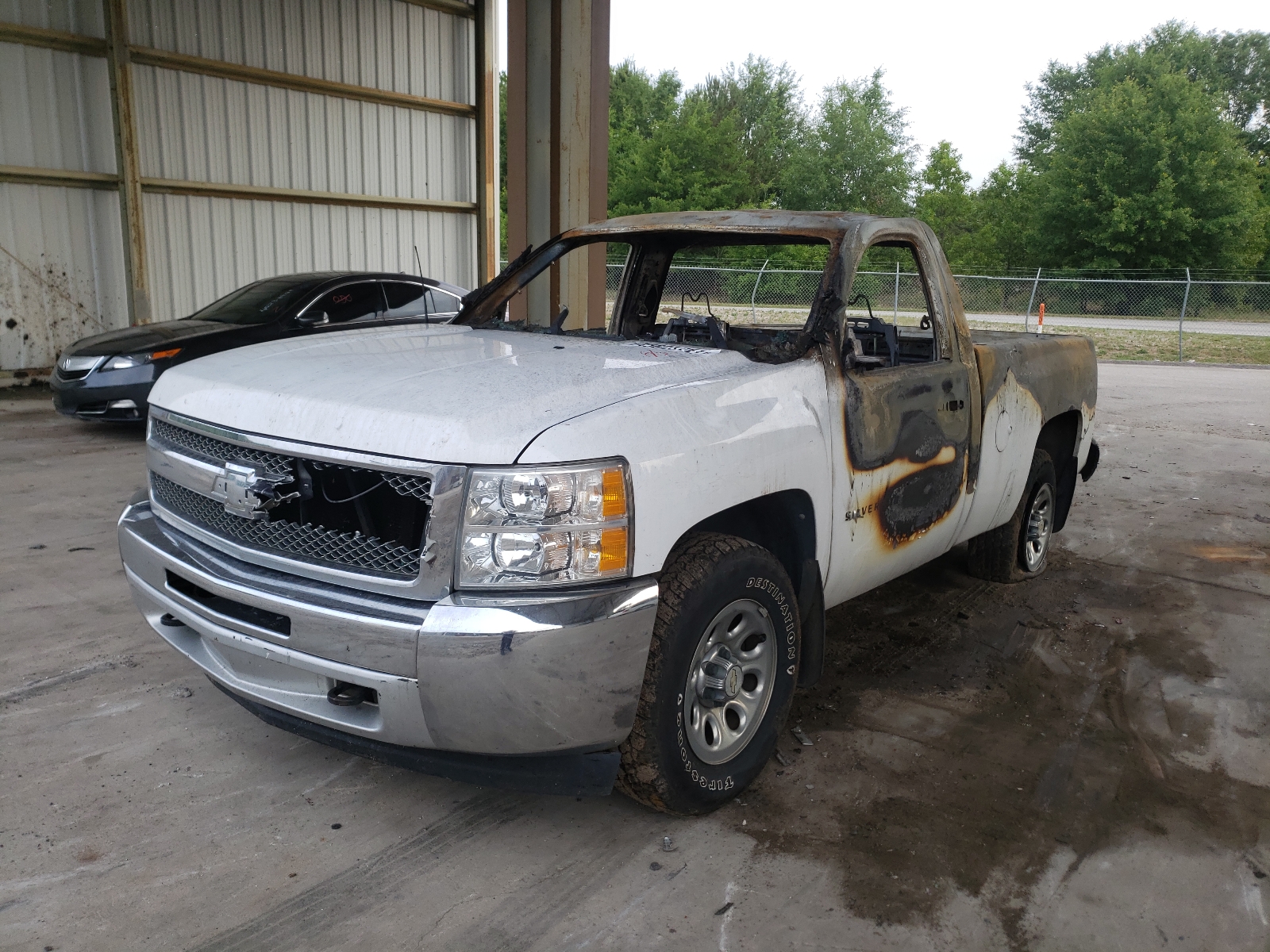 Photo 2 from auction – 2012 CHEVROLET SILVERADO with VIN 1GCNKPEX6CZ158082
