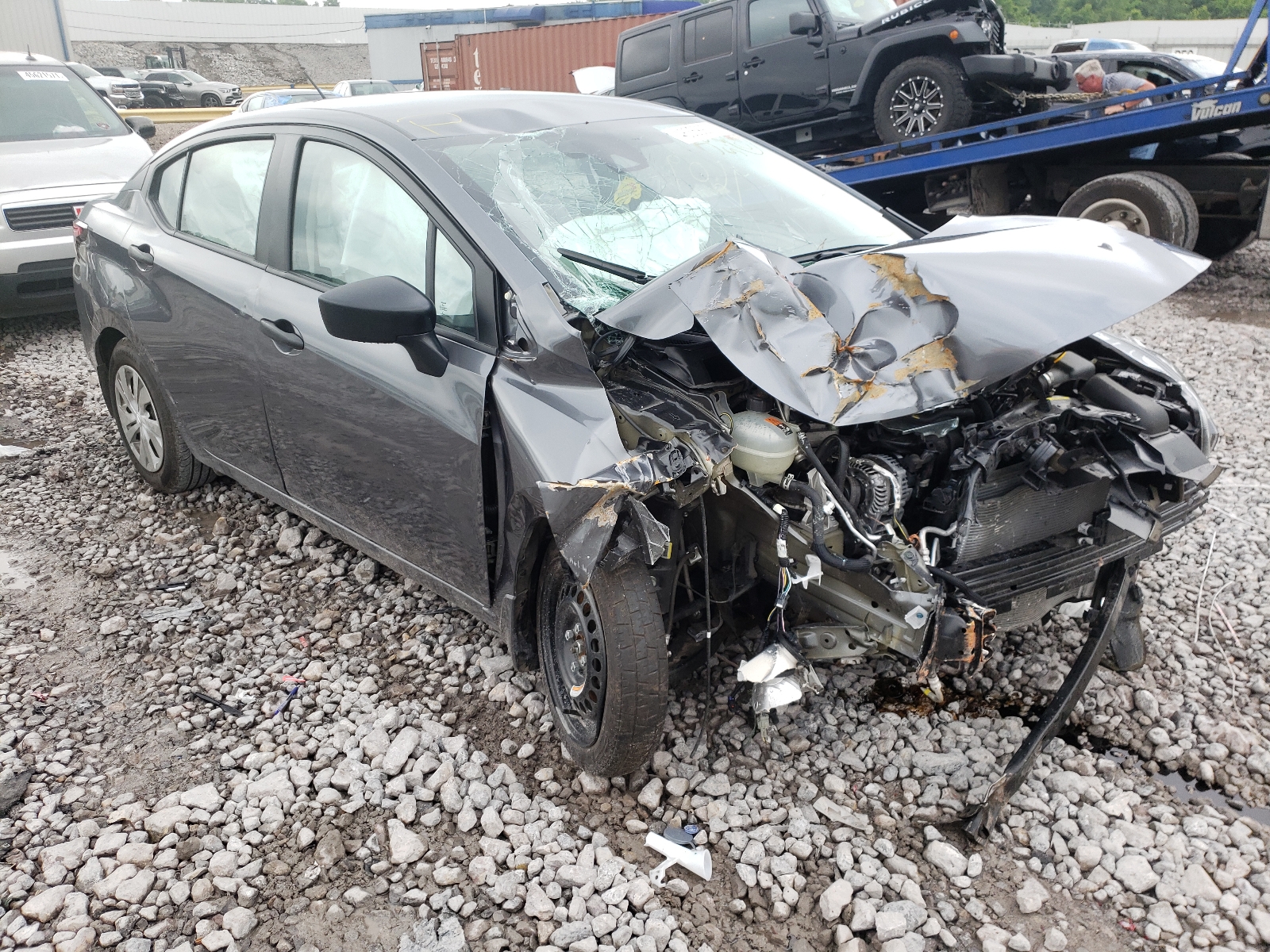 Photo 1 from auction – 2020 NISSAN VERSA S with VIN 3N1CN8DV8LL905390