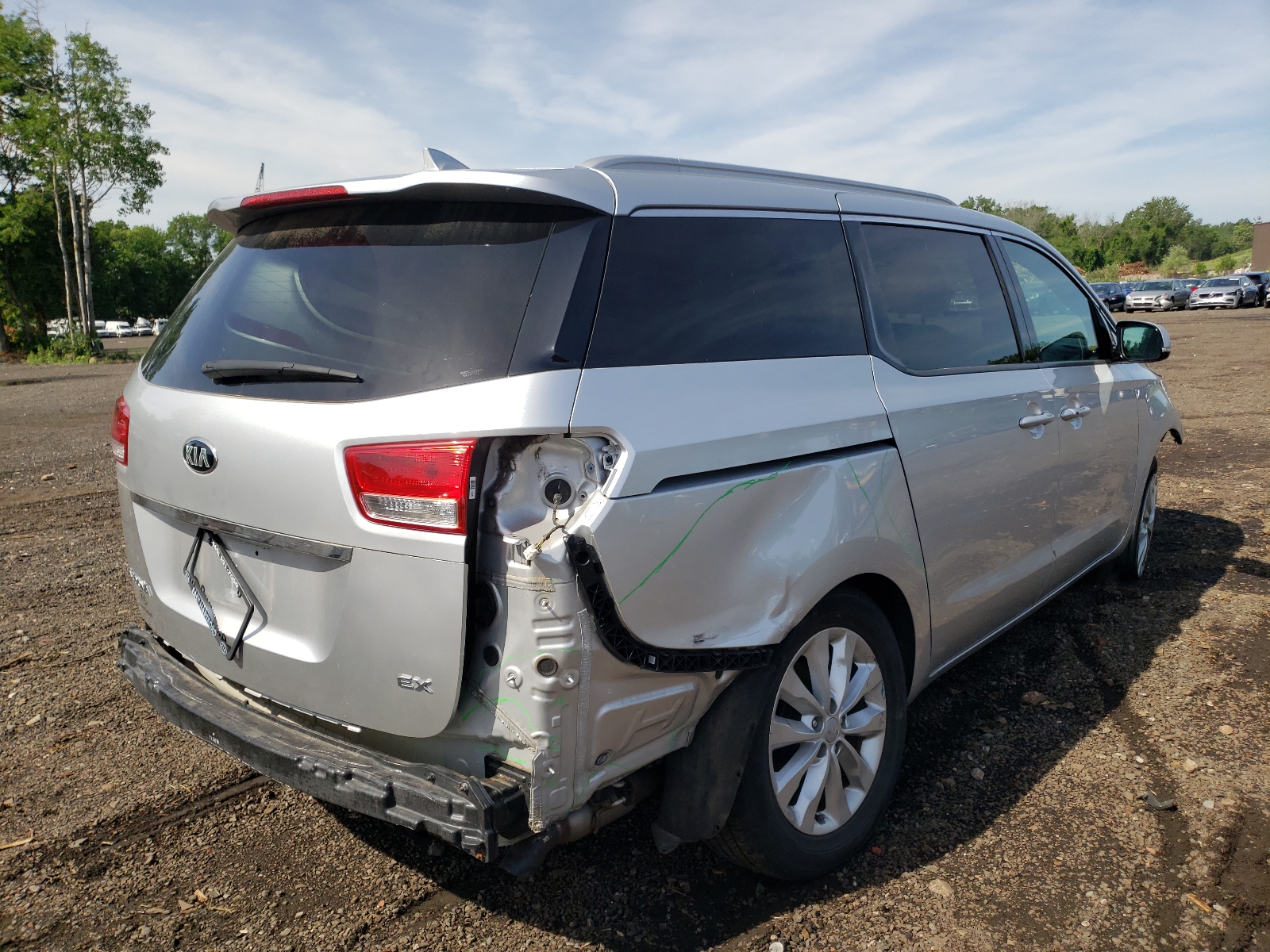Photo 4 from auction – 2017 KIA SEDONA EX with VIN KNDMC5C13H6263540