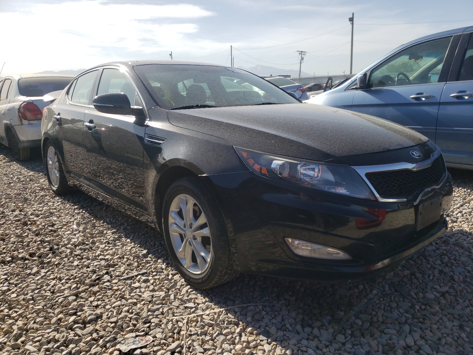 KIA OPTIMA LX 2013 with VIN 5XXGM4A76DG094797 - Photo from auction
