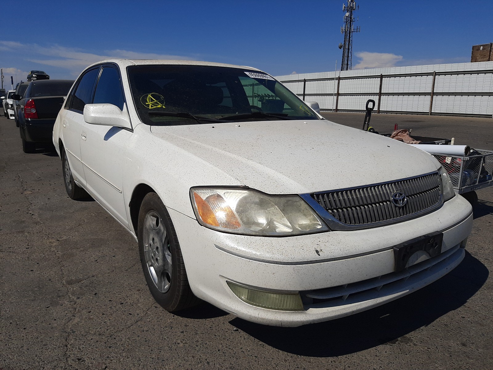 TOYOTA AVALON XL 2003 with VIN 4T1BF28B53U303292 - Photo from auction