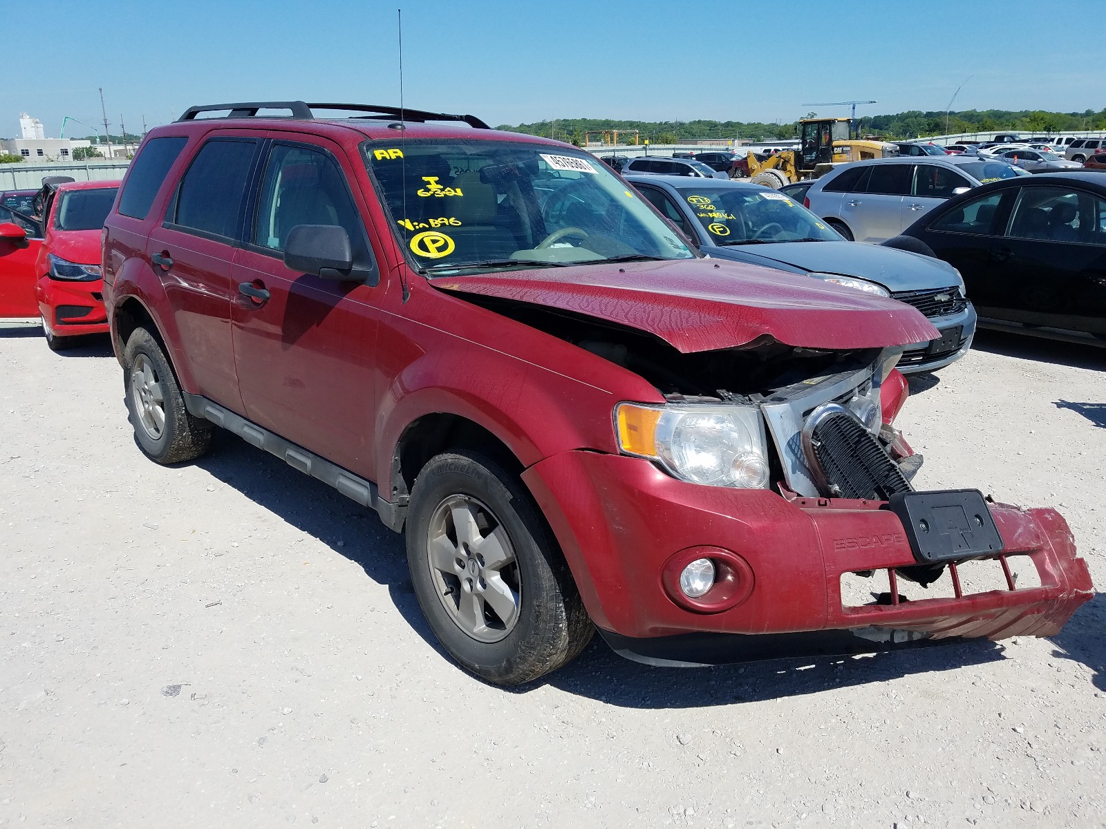 FORD ESCAPE XLT 2009 with VIN 1FMCU93G29KB96406 - Photo from auction