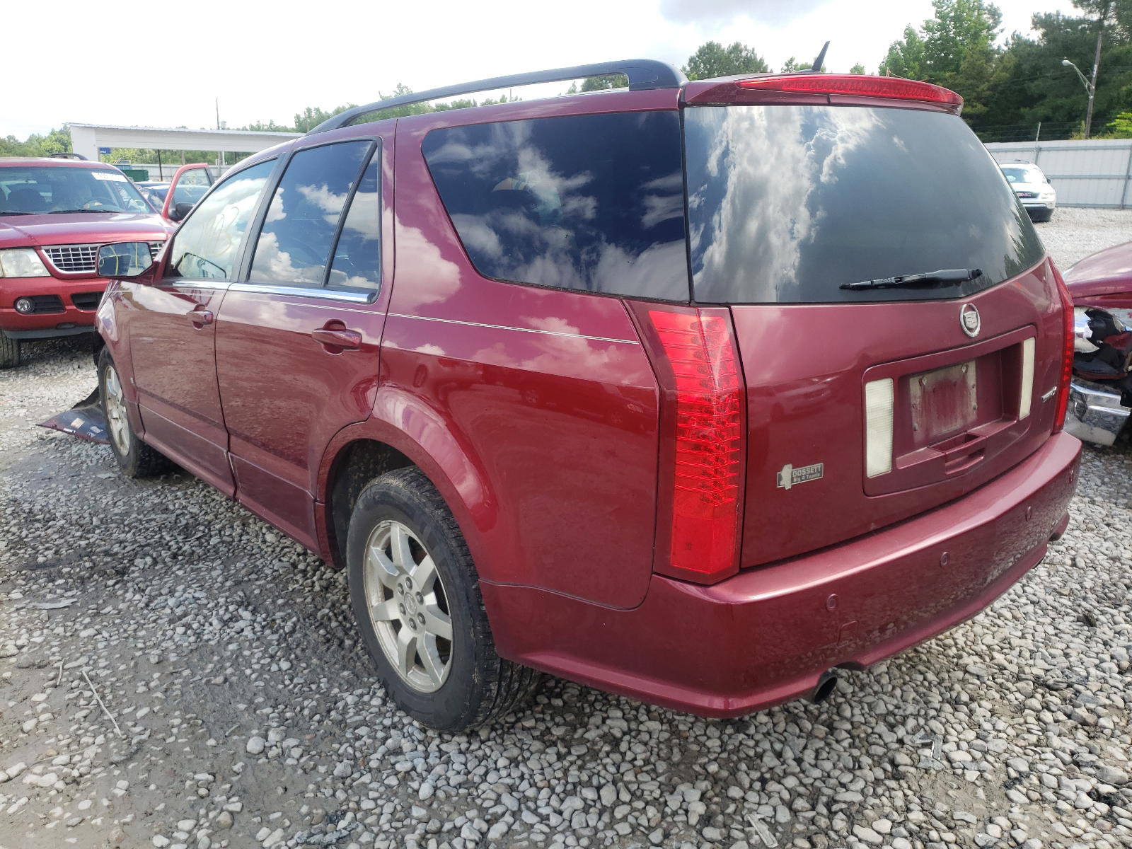 Photo 3 from auction – 2007 CADILLAC SRX with VIN 1GYEE637270162218