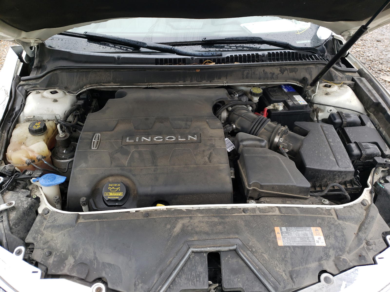 Photo 7 from auction – 2013 LINCOLN MKZ with VIN 3LN6L2GK3DR816688