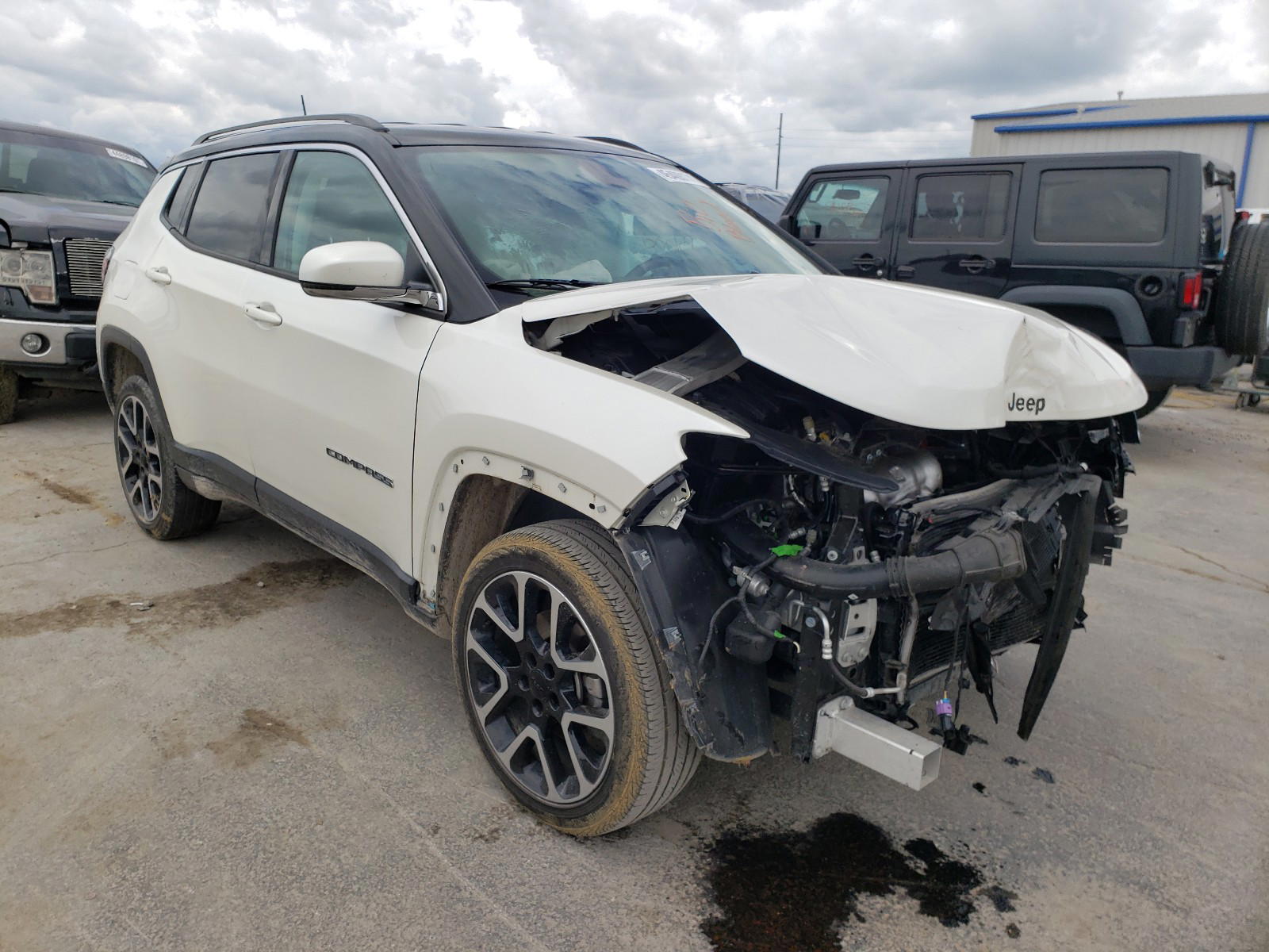 JEEP COMPASS LI 2018 with VIN 3C4NJDCB9JT245990 - Photo from auction