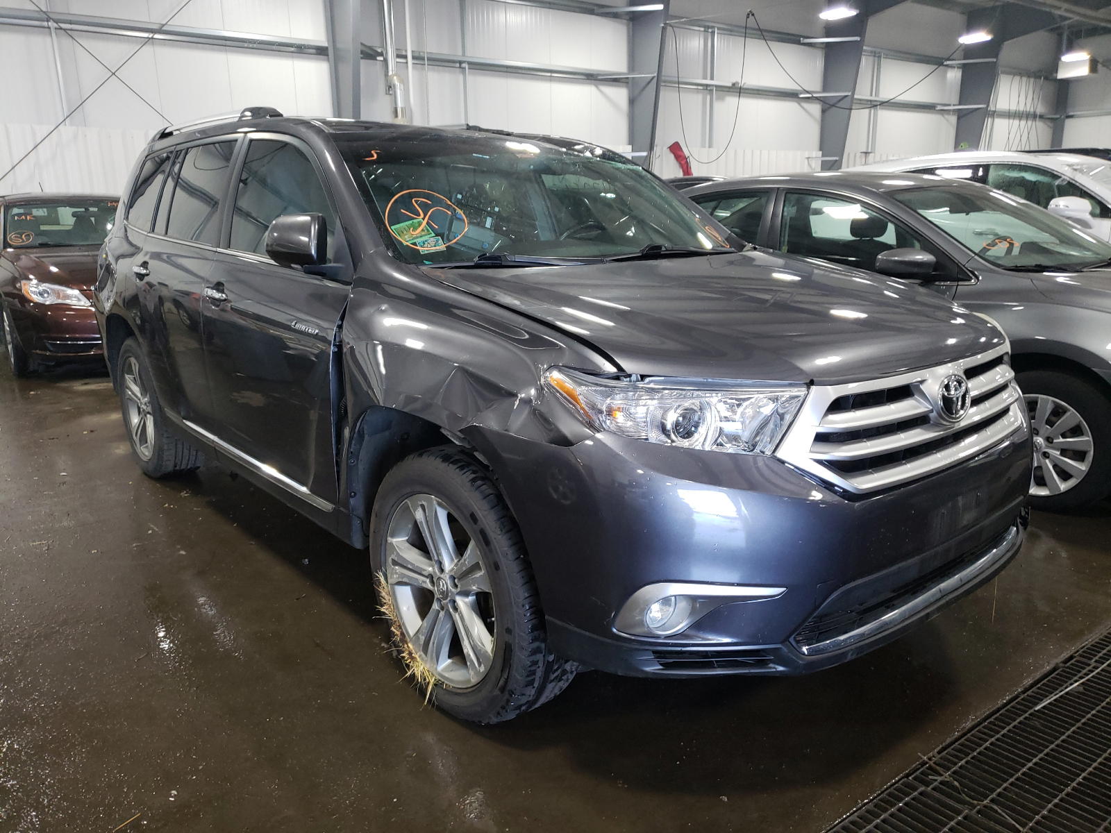 TOYOTA HIGHLANDER 2011 with VIN 5TDDK3EH2BS090179 - Photo from auction