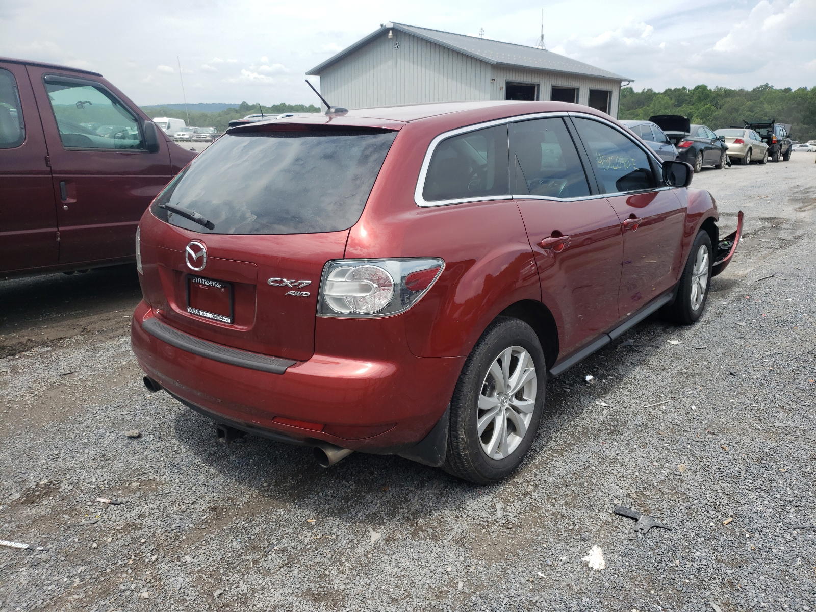 Photo 4 from auction – 2010 MAZDA CX-7 with VIN JM3ER4WL8A0325329