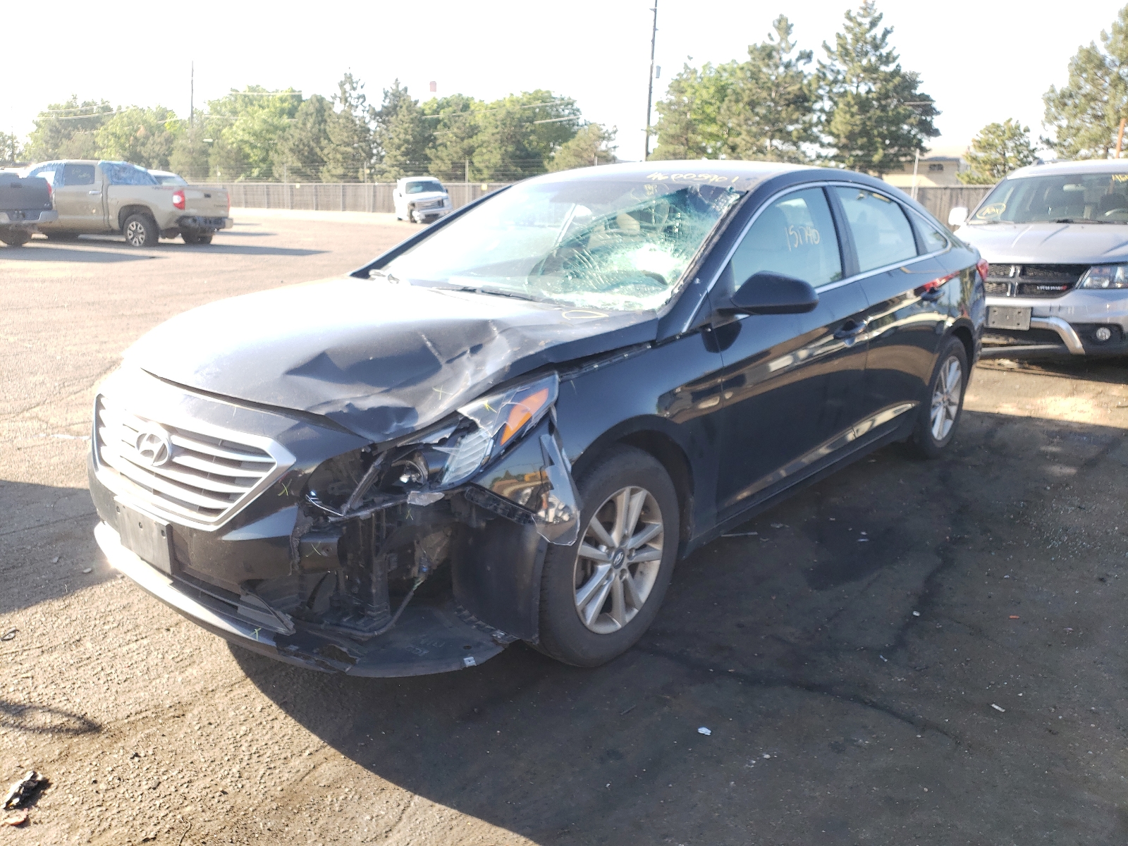 Photo 2 from auction – 2017 HYUNDAI SONATA SE with VIN 5NPE24AF5HH557950