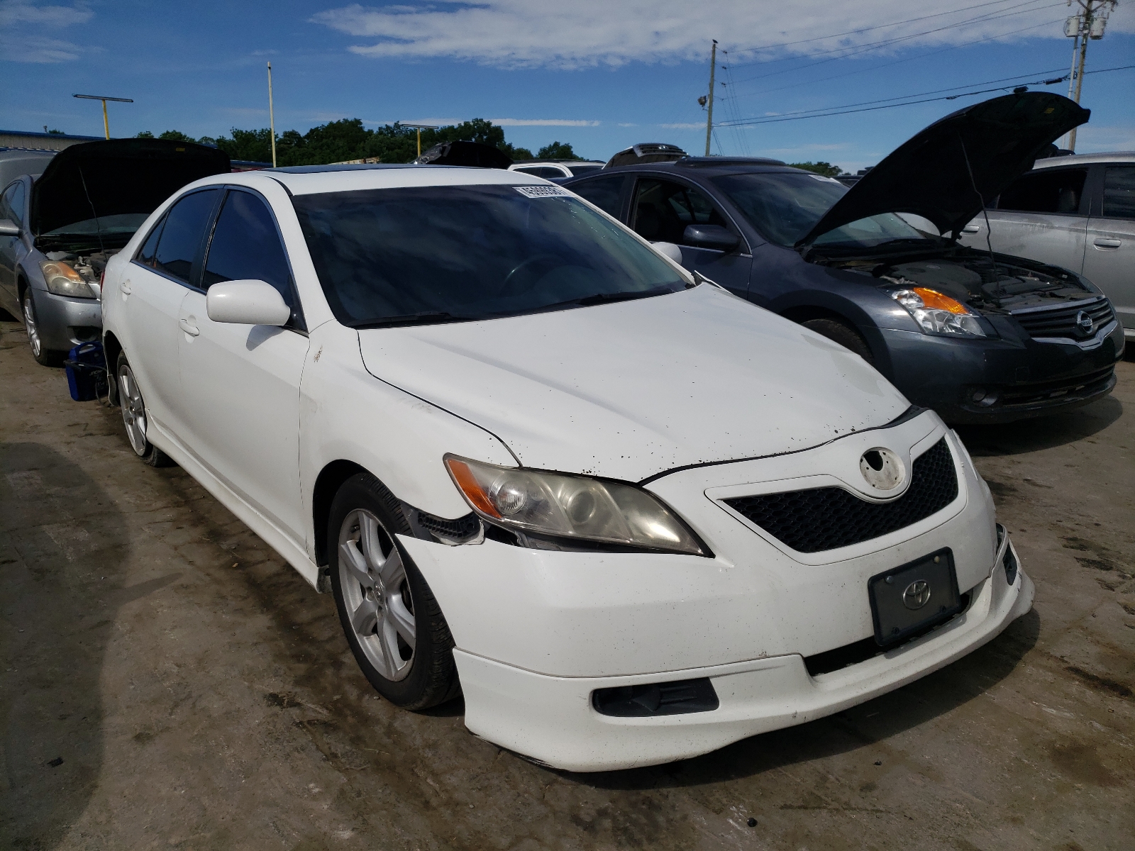 TOYOTA CAMRY CE 2007 with VIN 4T1BE46K77U529664 - Photo from auction