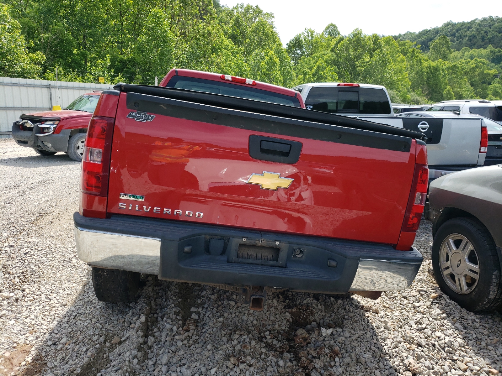 Photo 6 from auction – 2012 CHEVROLET SILVERADO with VIN 1GCNKPEA1CZ289027