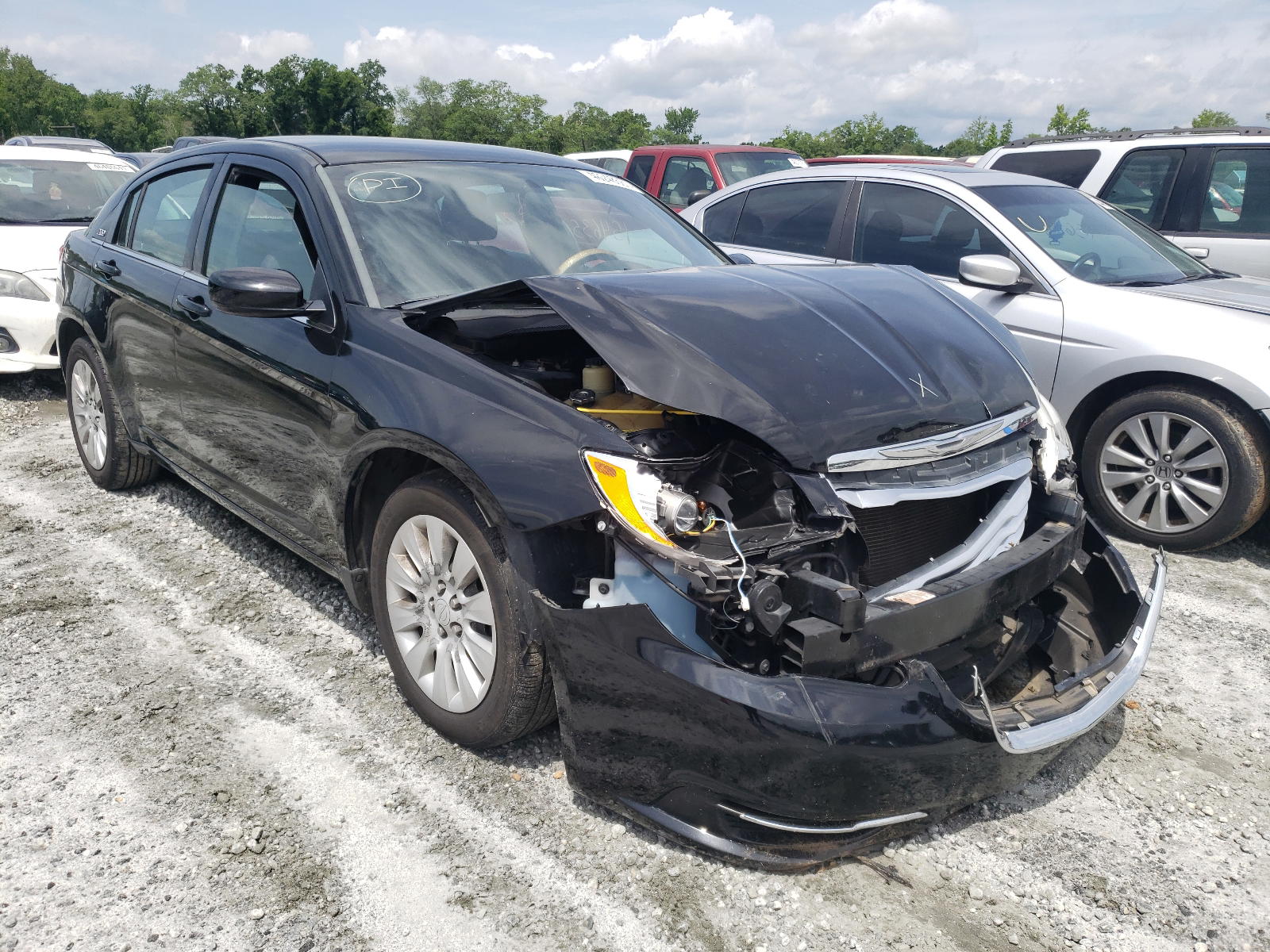CHRYSLER 200 LX 2014 with VIN 1C3CCBAG1EN150029 - Photo from auction