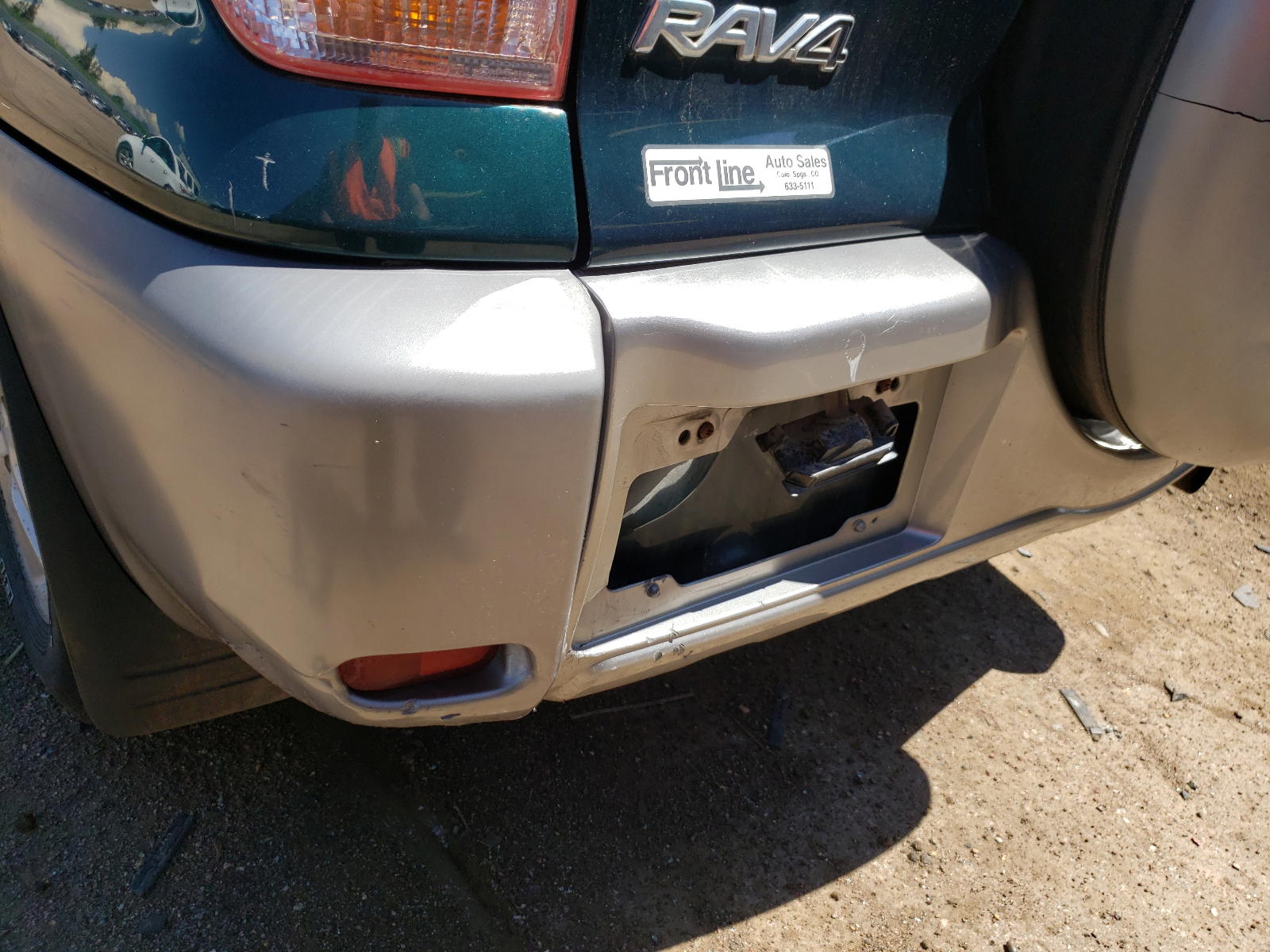 Photo 9 from auction – 2002 TOYOTA RAV4 with VIN JTEHH20V120169557