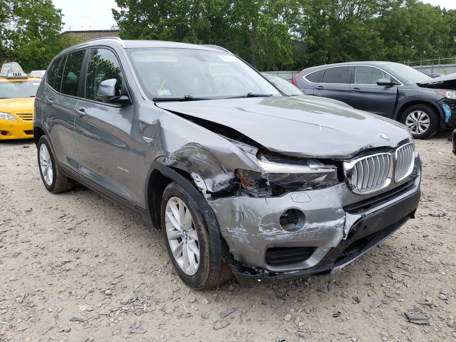 BMW X3 XDRIVE2 2015 with VIN 5UXWX9C58F0D47006 - Photo from auction