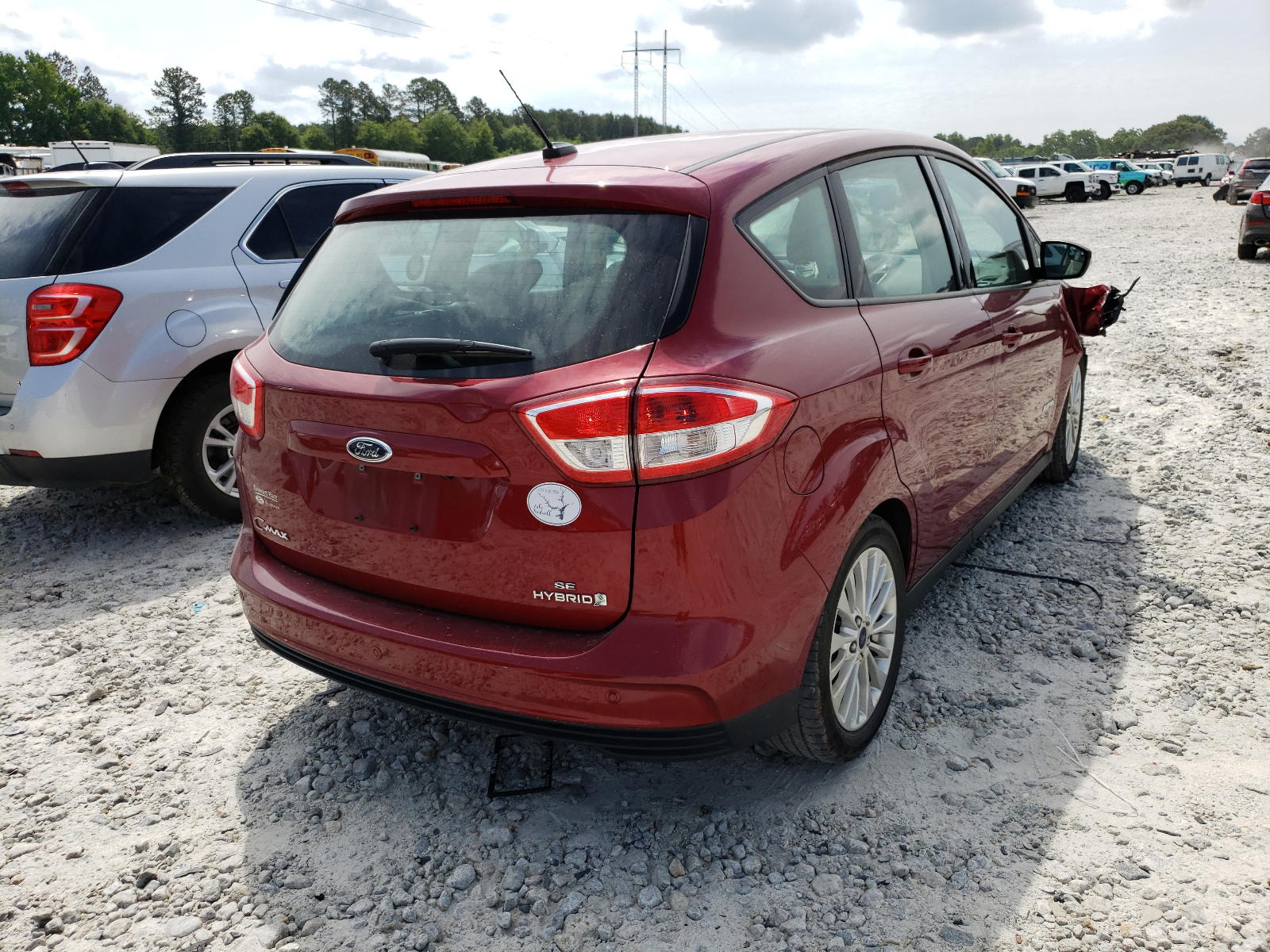 Photo 4 from auction – 2017 FORD C-MAX SE with VIN 1FADP5AU2HL118479