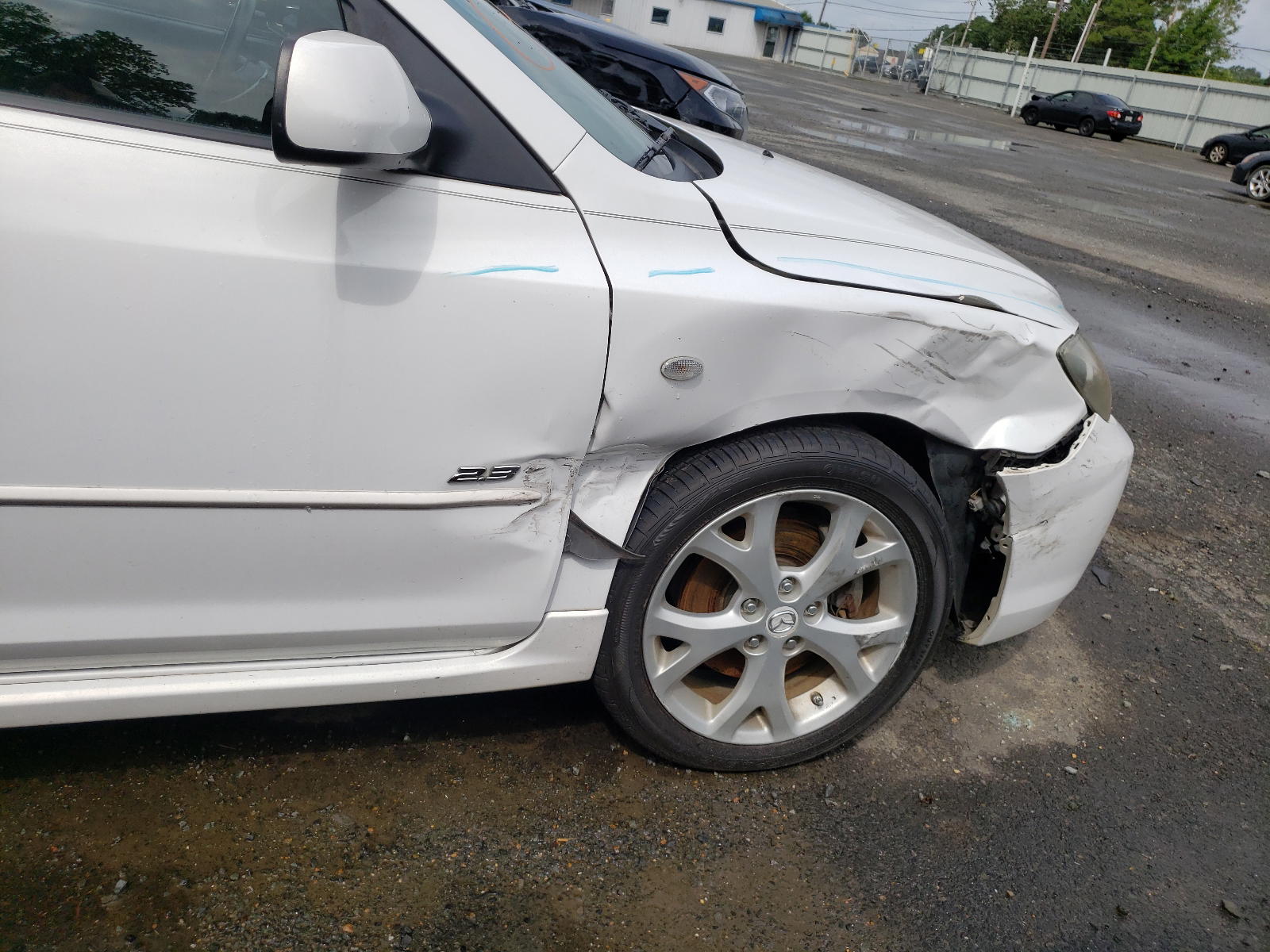 Photo 9 from auction – 2008 MAZDA 3 HATCHBAC with VIN JM1BK343781162173