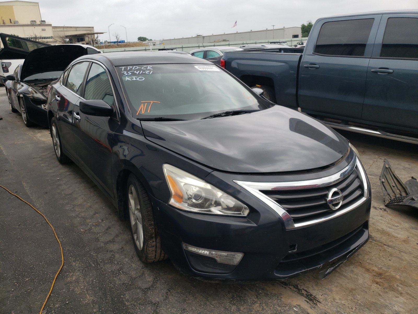 NISSAN ALTIMA 2.5 2013 with VIN 1N4AL3AP2DN419121 - Photo from auction
