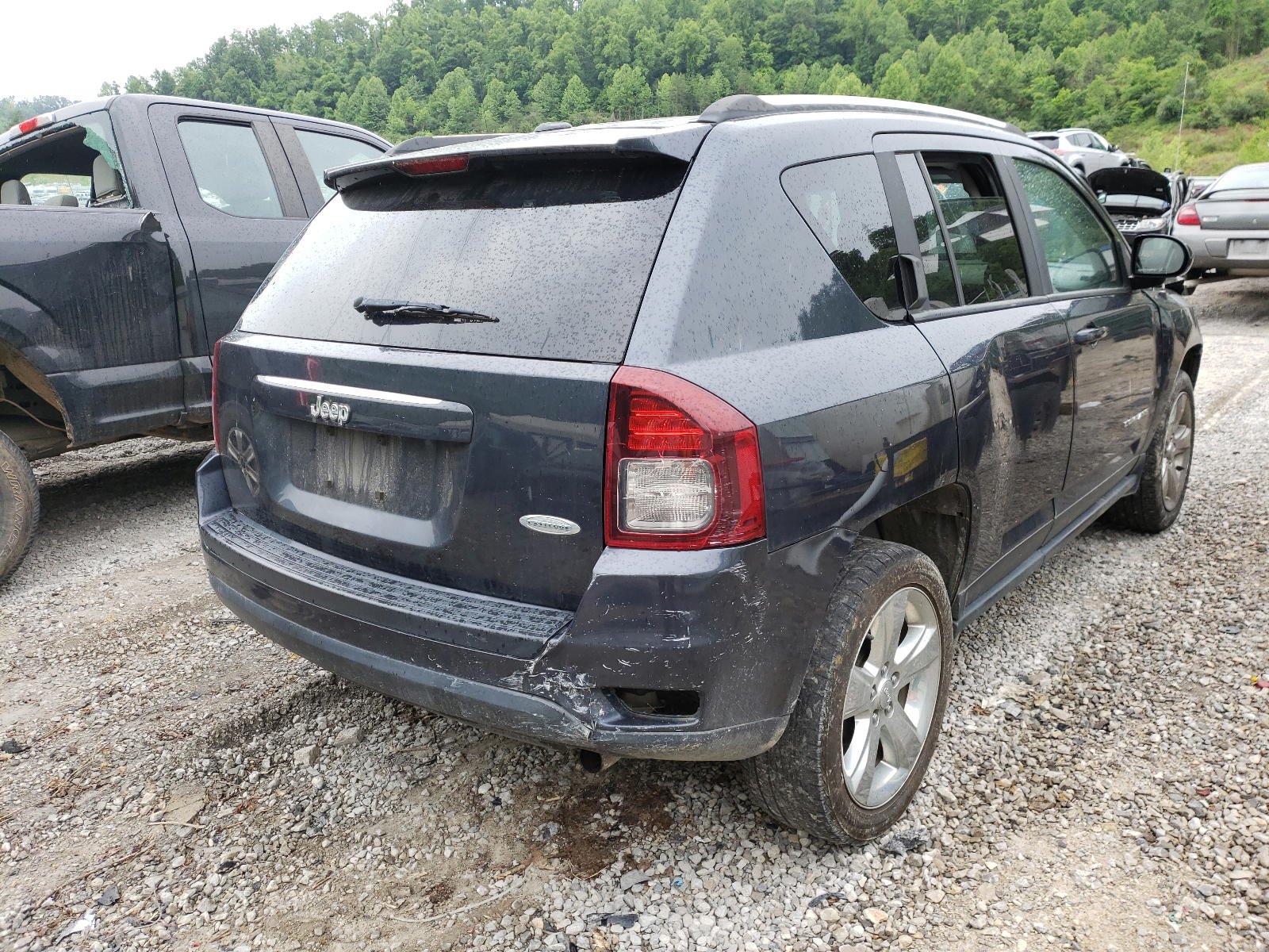 Photo 4 from auction – 2014 JEEP COMPASS LA with VIN 1C4NJCEB6ED708087