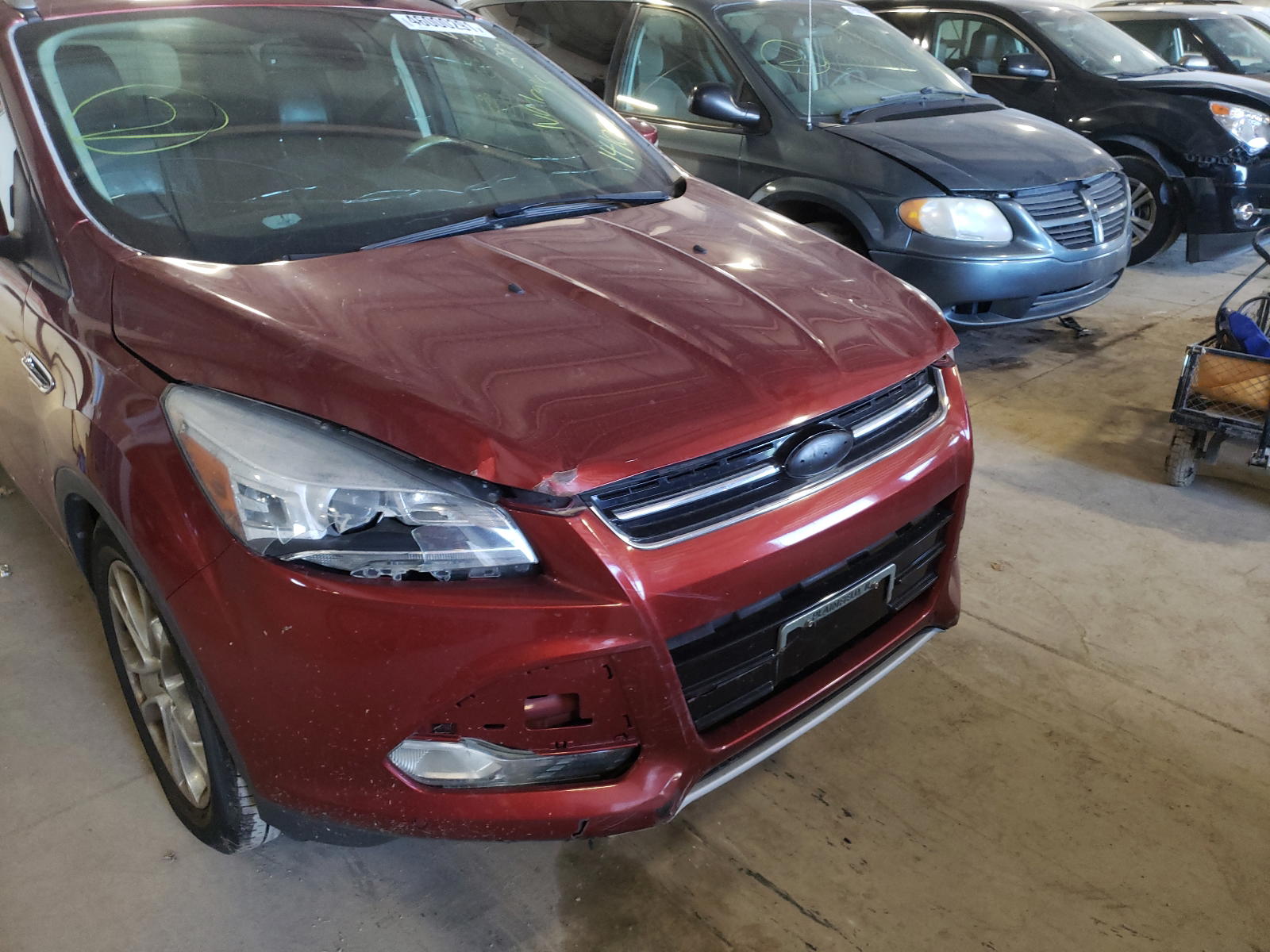Photo 9 from auction – 2014 FORD ESCAPE TIT with VIN 1FMCU0J99EUD22971
