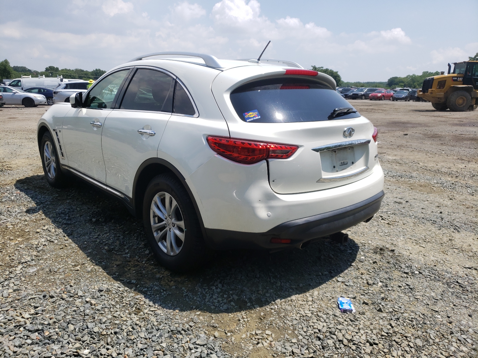 Photo 3 from auction – 2014 INFINITI QX70 with VIN JN8CS1MW1EM411052