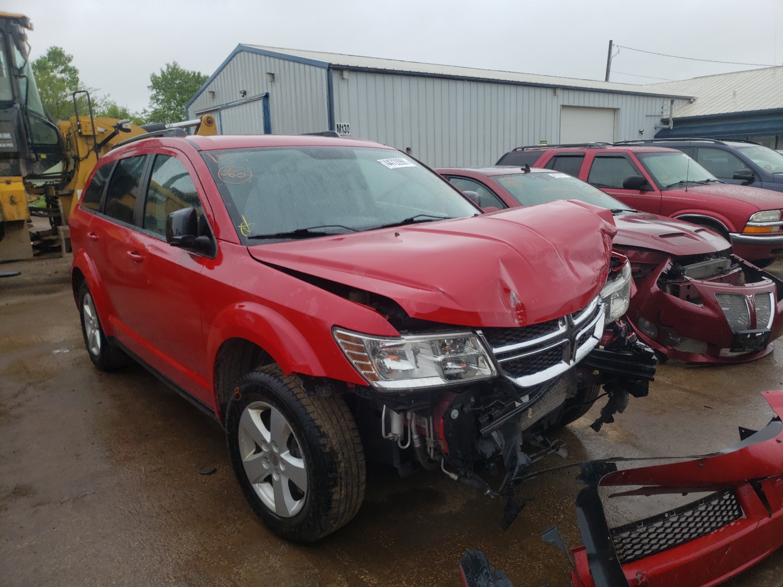 DODGE JOURNEY SE 2013 with VIN 3C4PDCAB7DT547358 - Photo from auction