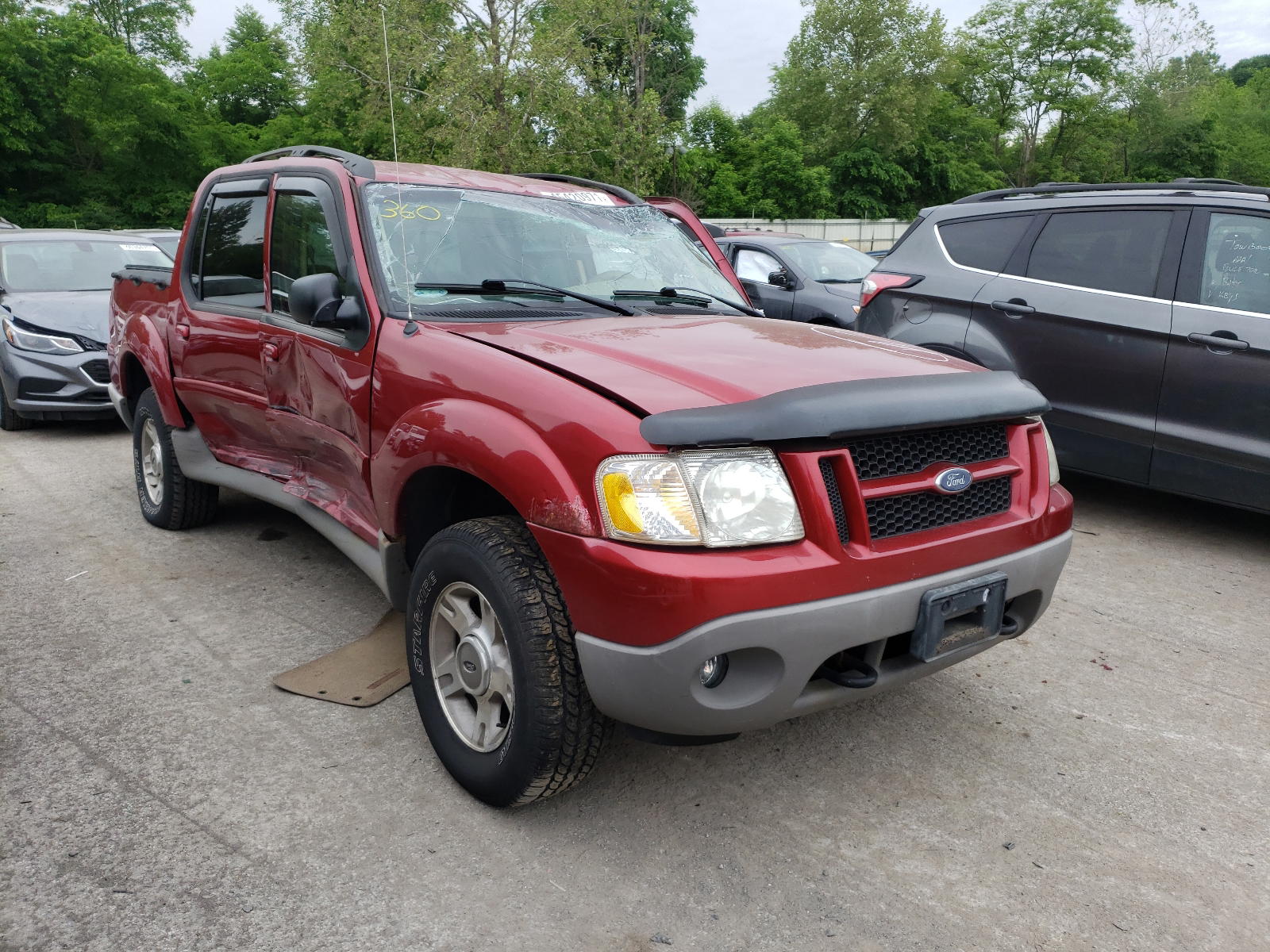 FORD EXPLORER S 2003 with VIN 1FMZU77E13UB65795 - Photo from auction