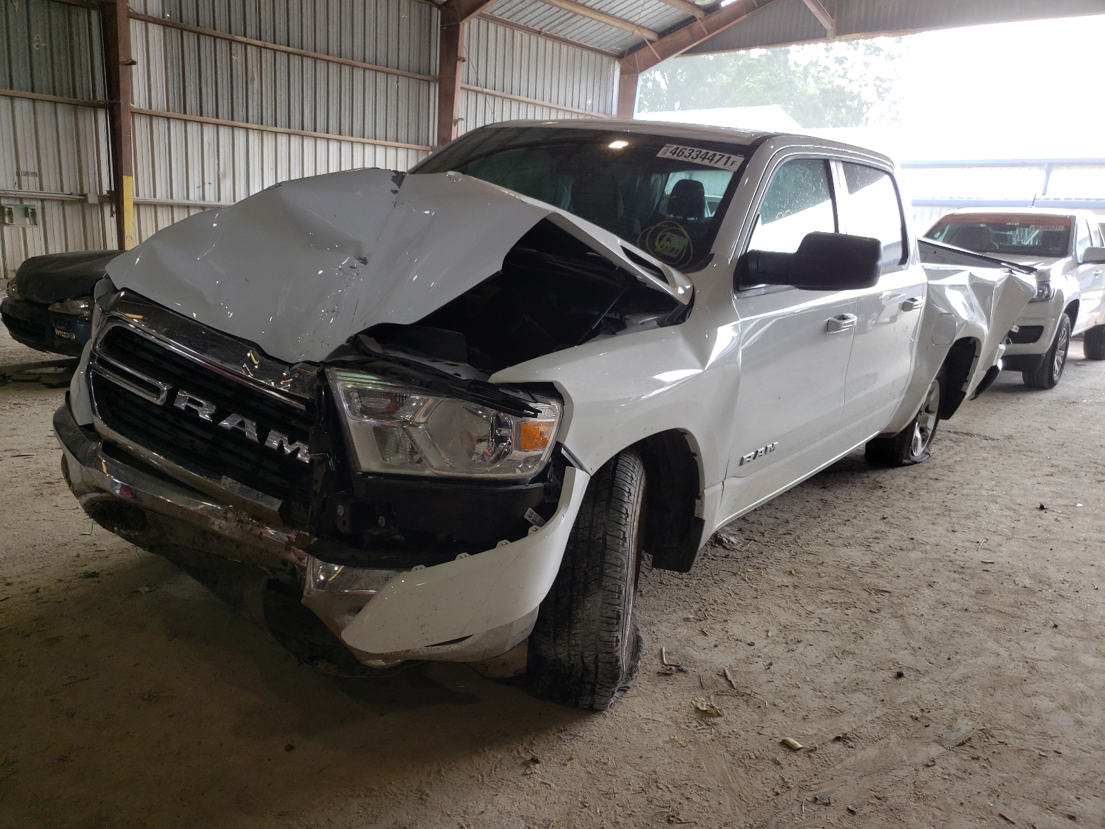 Photo 2 from auction – 2021 RAM 1500 BIG H with VIN 1C6RREFT9MN608966