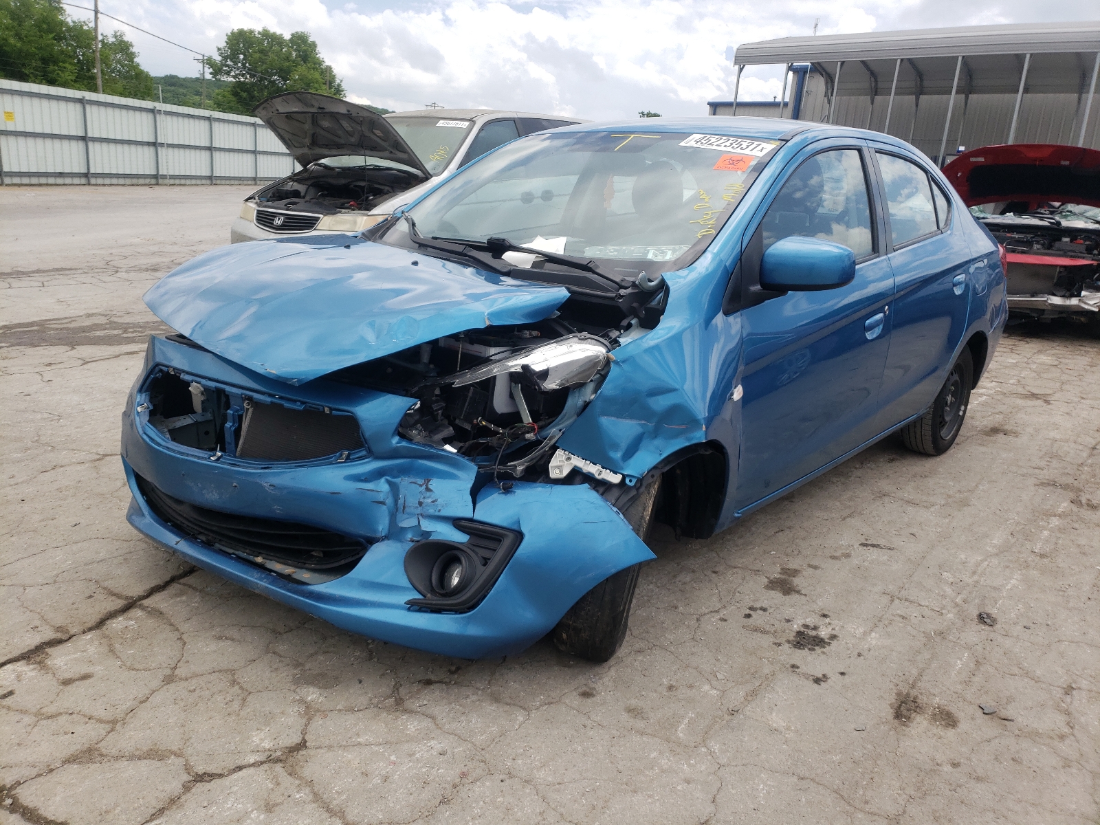 Photo 2 from auction – 2017 MITSUBISHI MIRAGE G4 with VIN ML32F3FJ0HHF05631