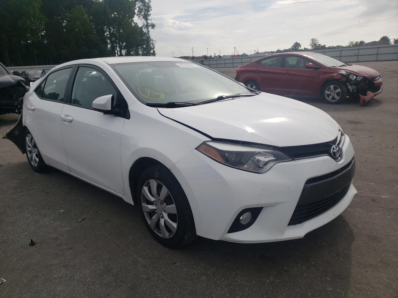 TOYOTA COROLLA 2015 with VIN 2T1BURHE5GC564745 - Photo from auction