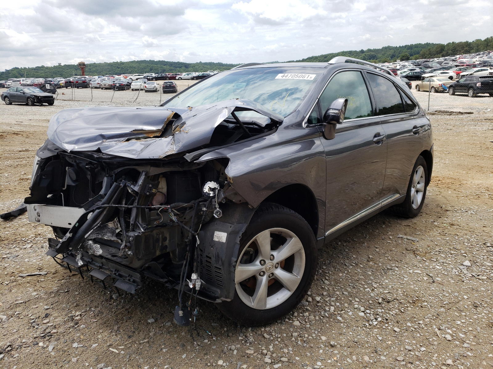 Photo 2 from auction – 2013 LEXUS RX 350 BAS with VIN 2T2BK1BA5DC167587