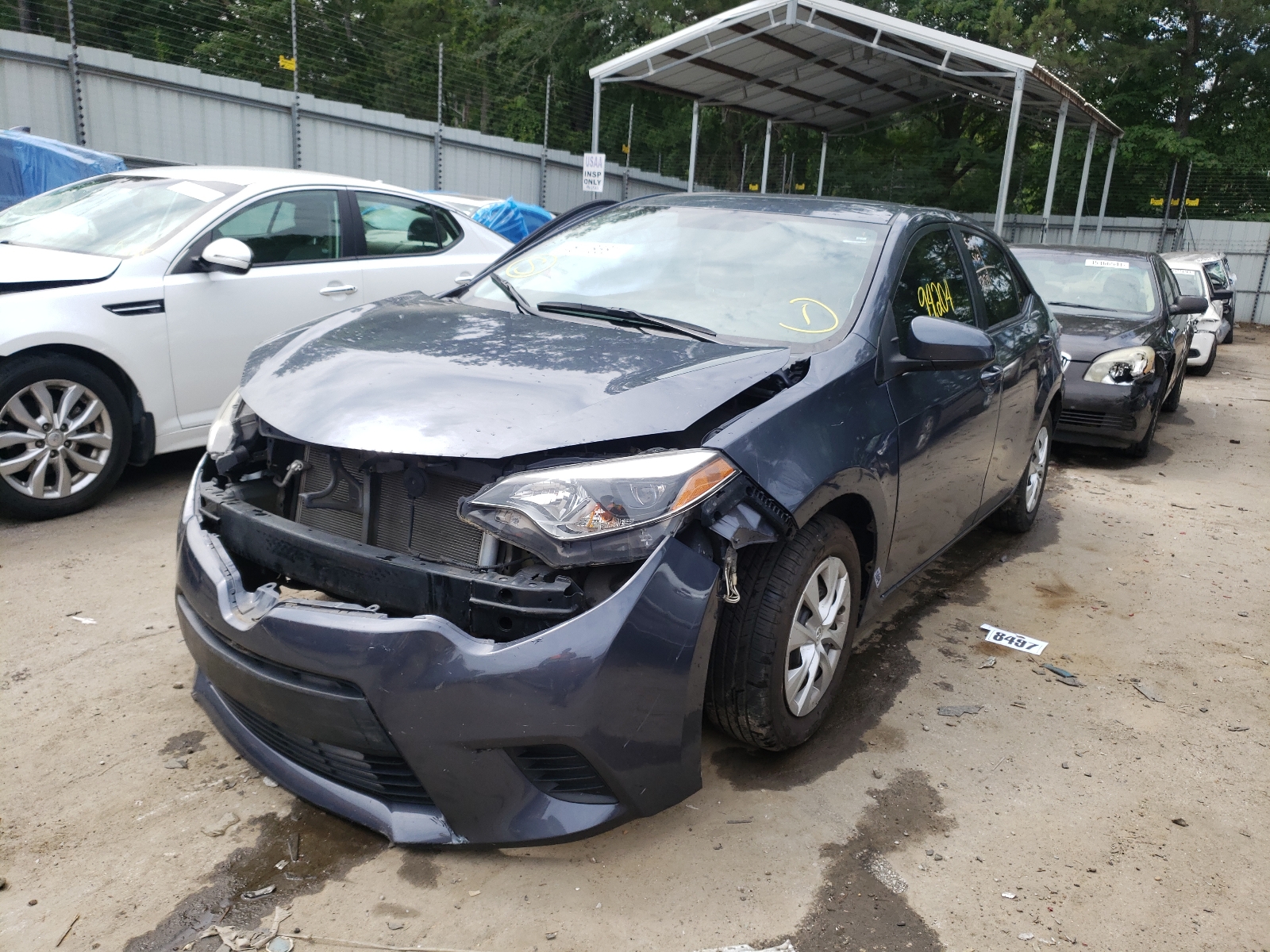Photo 2 from auction – 2016 TOYOTA COROLLA L with VIN 5YFBURHE8GP525647