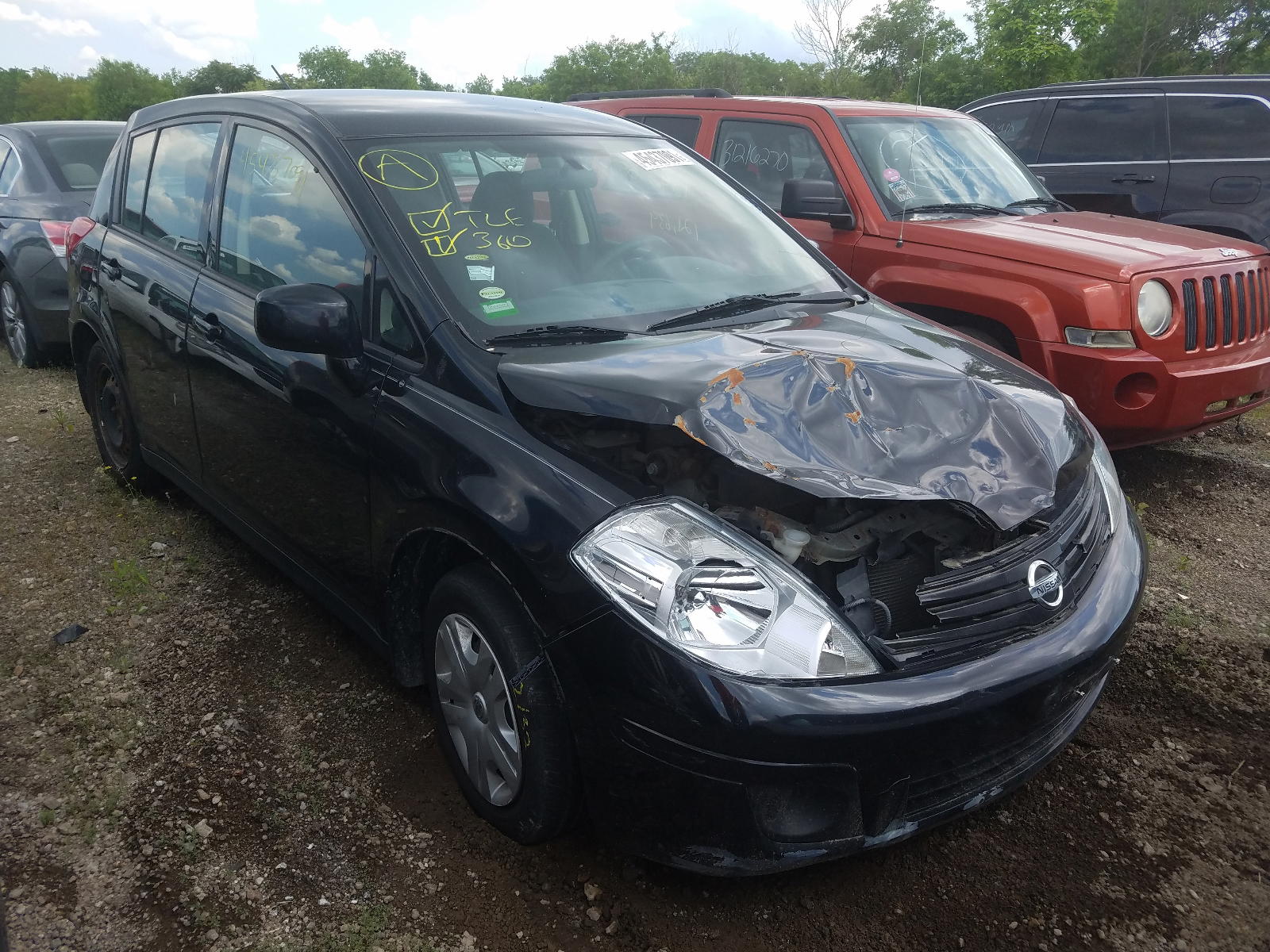 NISSAN VERSA S 2011 with VIN 3N1BC1CP3BL447316 - Photo from auction
