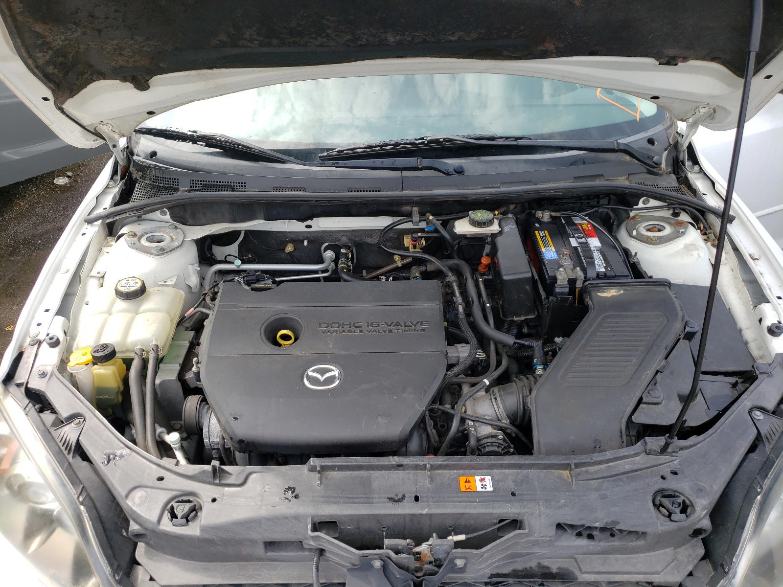 Photo 7 from auction – 2008 MAZDA 3 HATCHBAC with VIN JM1BK343781162173