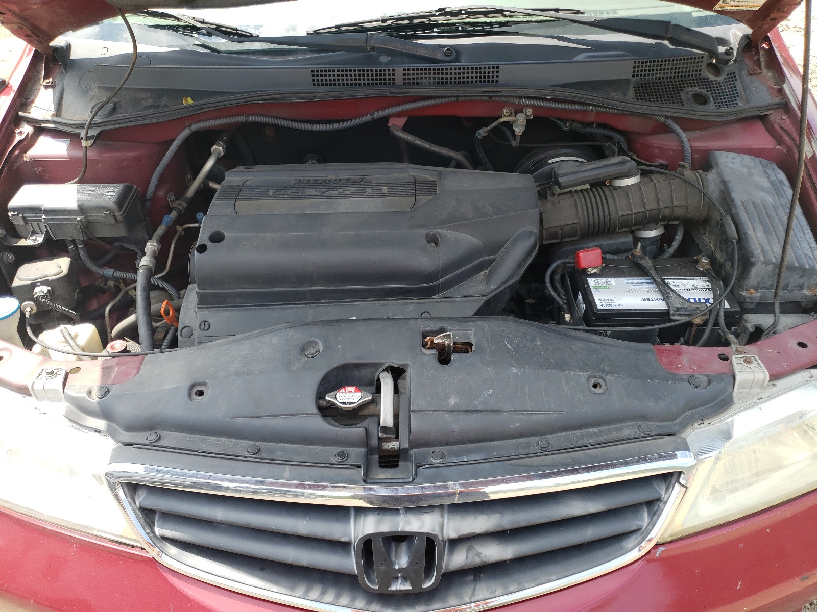 Photo 7 from auction – 2004 HONDA ODYSSEY EX with VIN 5FNRL18704B085984