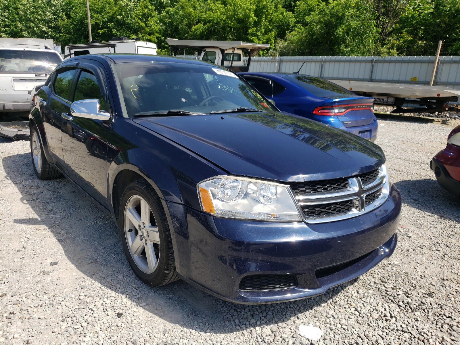DODGE AVENGER SE 2013 with VIN 1C3CDZAB7DN592015 - Photo from auction