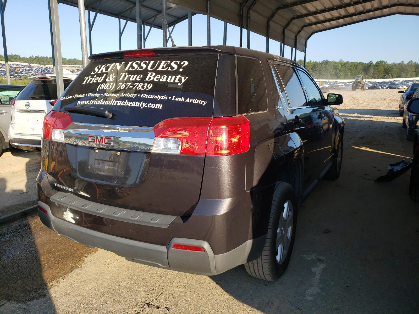 Photo 4 from auction – 2014 GMC TERRAIN SL with VIN 2GKALMEK7E6293556