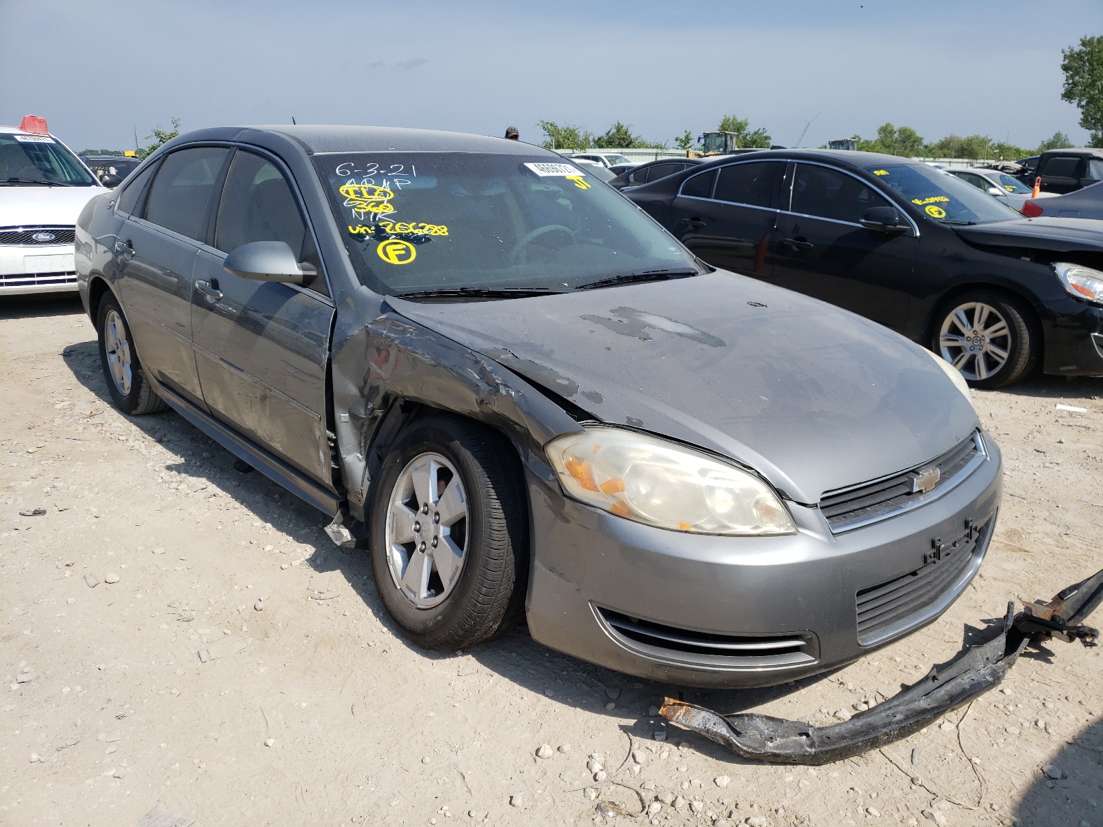 Photo 1 from auction – 2009 CHEVROLET IMPALA 1LT with VIN 2G1WT57K291206288